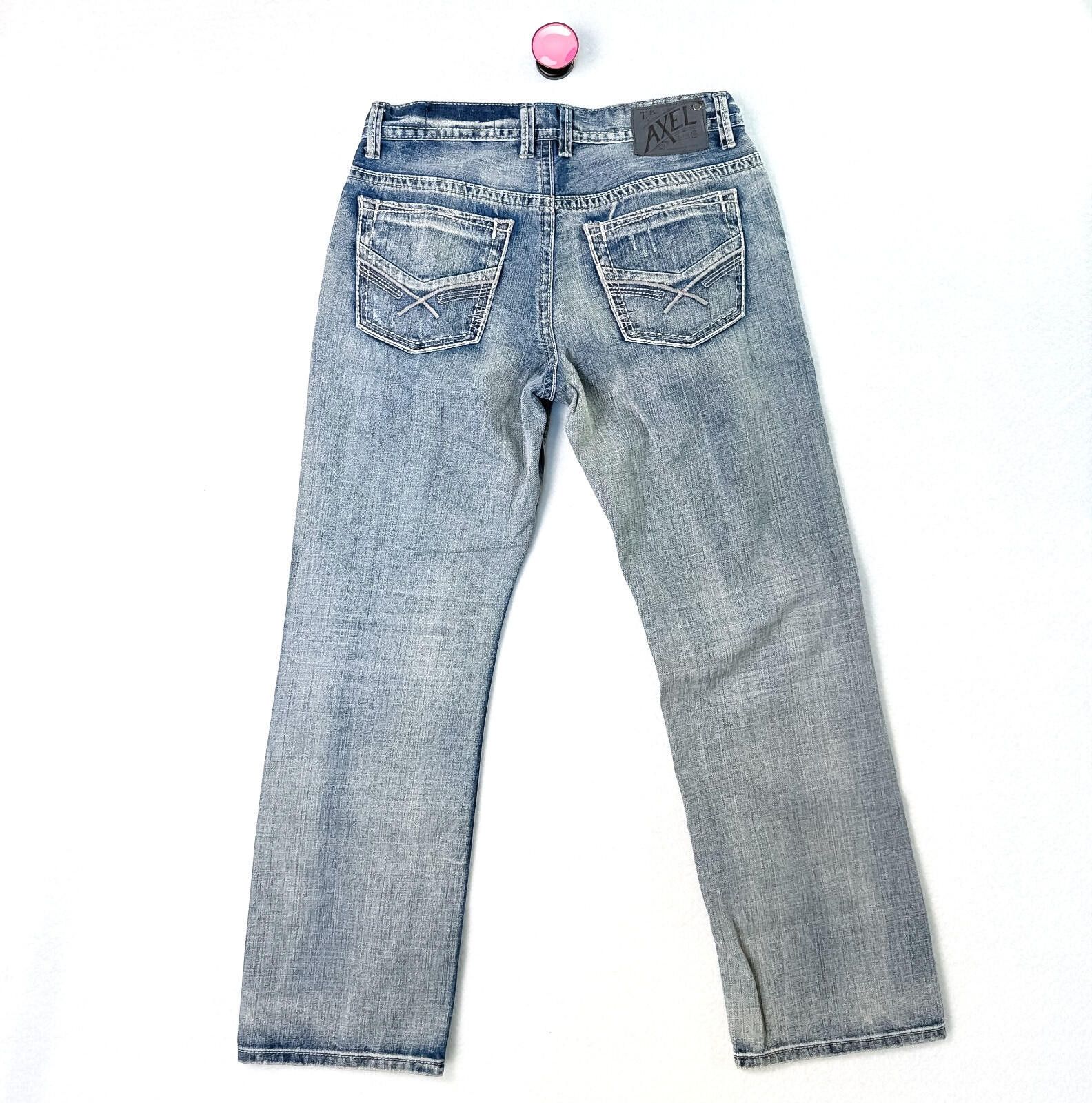 Axel Arigato TK Axel Walcott Boot Cut Distressed Y2K Western Cowboy 32x32 Size US 32 / EU 48 - 2 Thumbnail