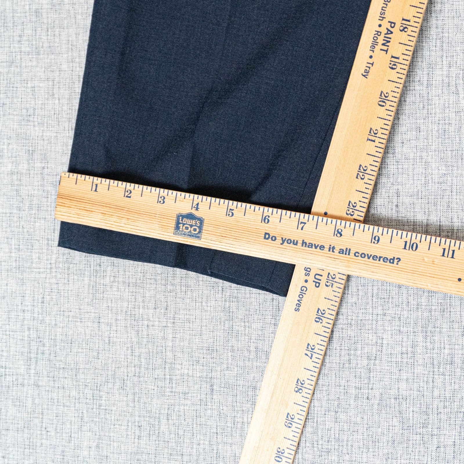 Other Cellar Door BALLET Pleated Trouser Pants Navy Wool blend 44 Size US 28 / EU 44 - 11 Thumbnail