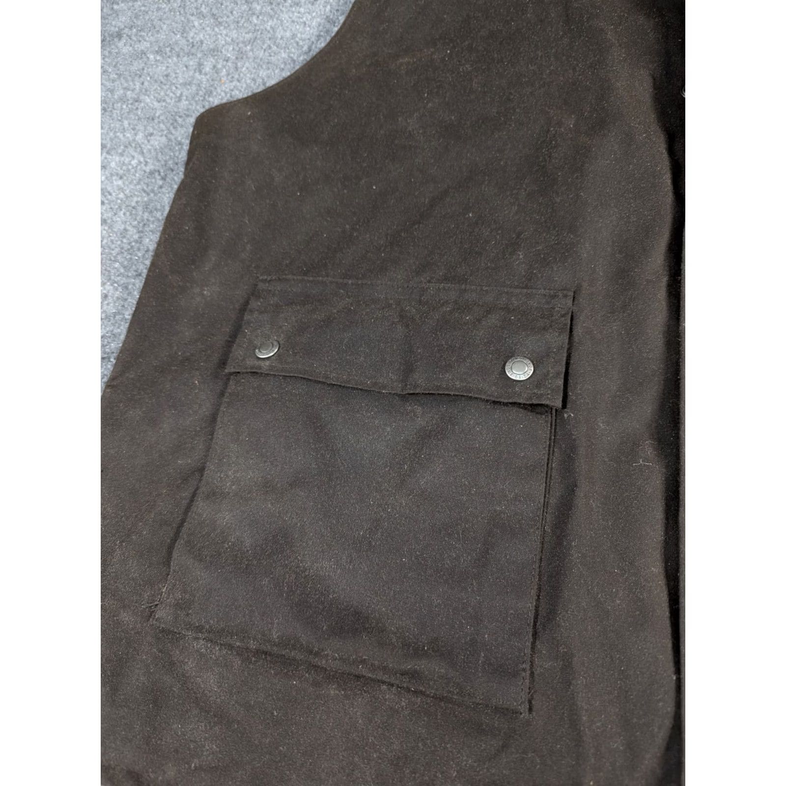 Vintage Driza Bone Australia Jumbuck Waxed Wool Lined Full Zip Vest Size 6XL Mens Size US XXL / EU 58 / 5 - 2 Thumbnail