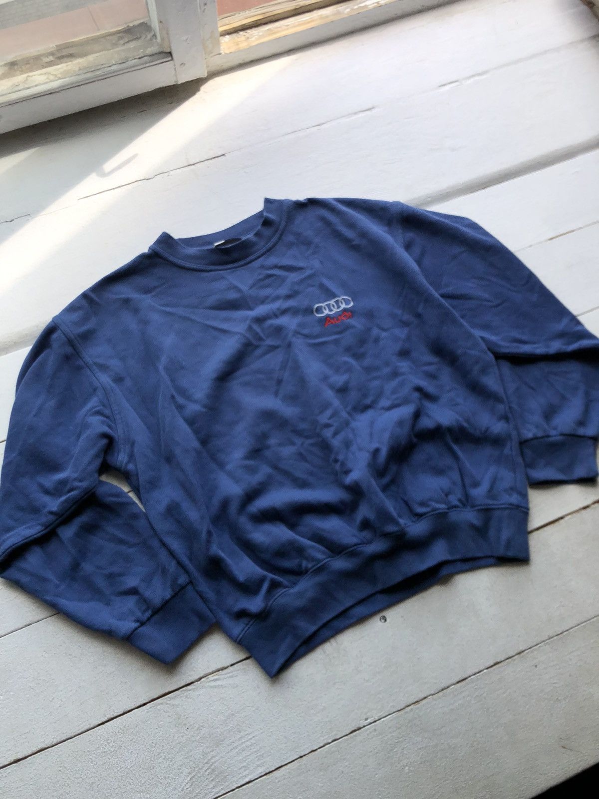 Audi Vintage Sweater Audi Faded Small Logo Size US M / EU 48-50 / 2 - 1 Thumbnail