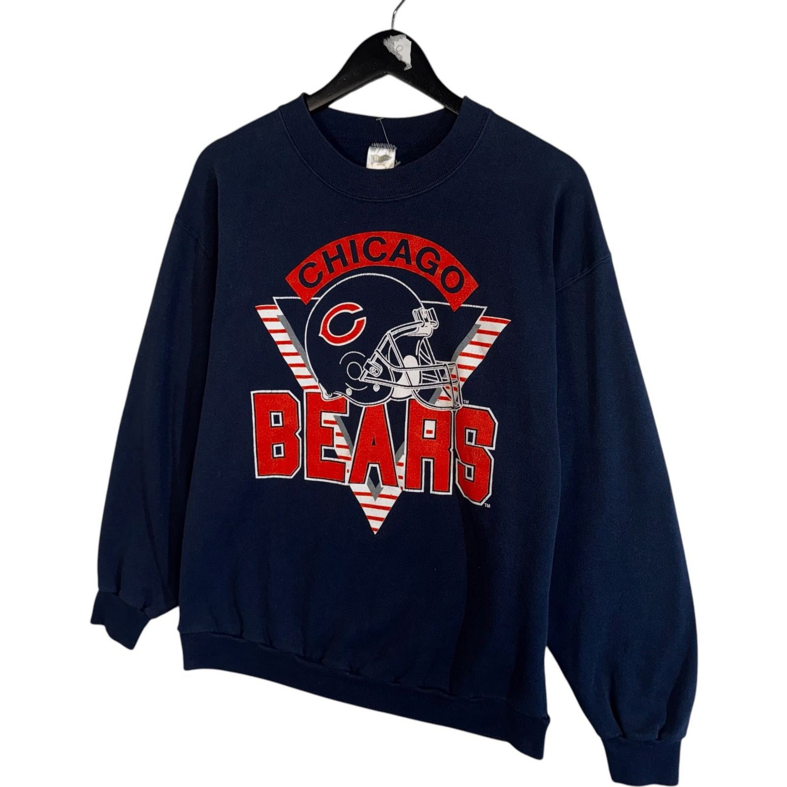 Vintage Vintage Chicago Bears Helmet Crewneck Large Size US L / EU 52-54 / 3 - 3 Thumbnail