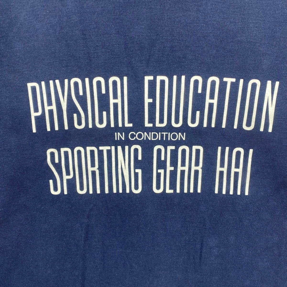 Hai Sporting Gear Vintage 90's SPORTING GEAR HAI Physical Education Condition Size US M / EU 48-50 / 2 - 2 Thumbnail