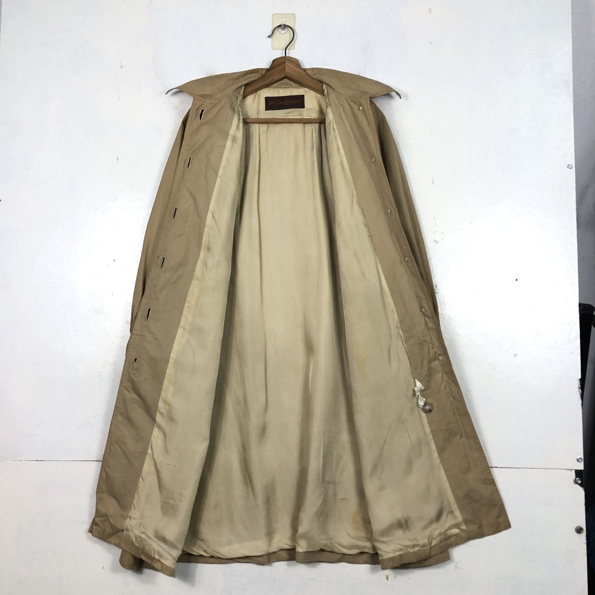 Yves Saint Laurent Vintage Long Jacket Button Yves Saint Laurent Size US M / EU 48-50 / 2 - 17 Thumbnail