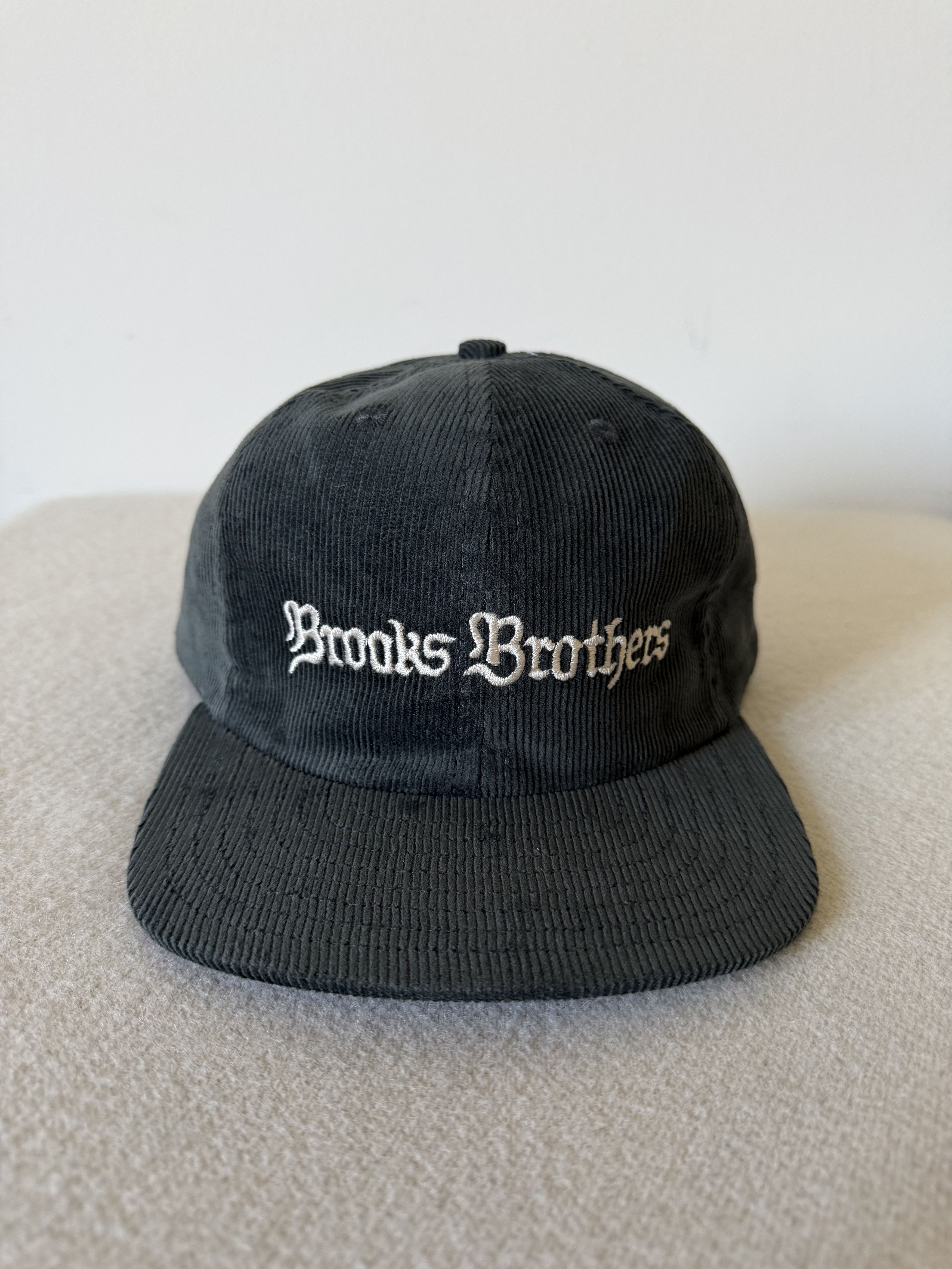 Brain Dead Brain Dead Brooks Brothers California Corduory Hat in Gray Size ONE SIZE - 1 Thumbnail