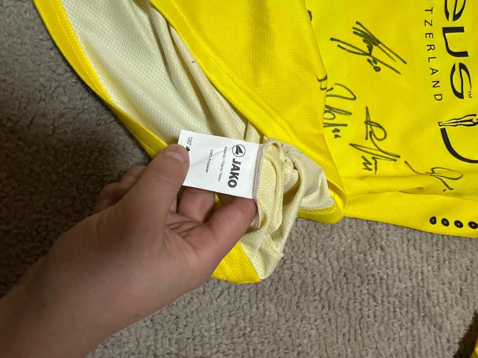 Other #10 Fabian BSC YOUNG BOYS 2013-14 HOME SHIRT JAKO SOCCER Size US M / EU 48-50 / 2 - 5 Thumbnail