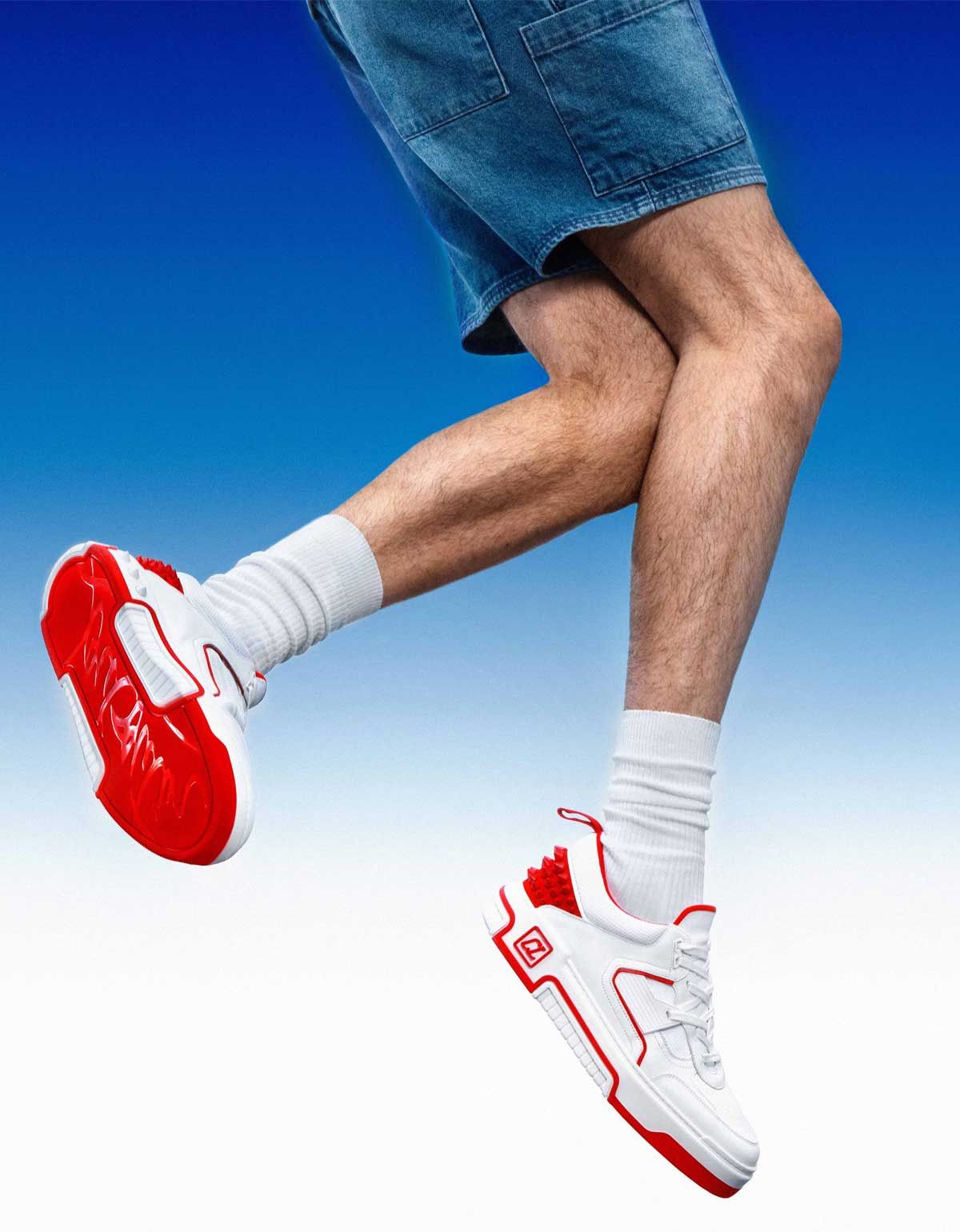 Christian Louboutin Christian Louboutin Astroloubi White & Red Trainers Size US 10.5 / EU 43-44 - 8 Thumbnail