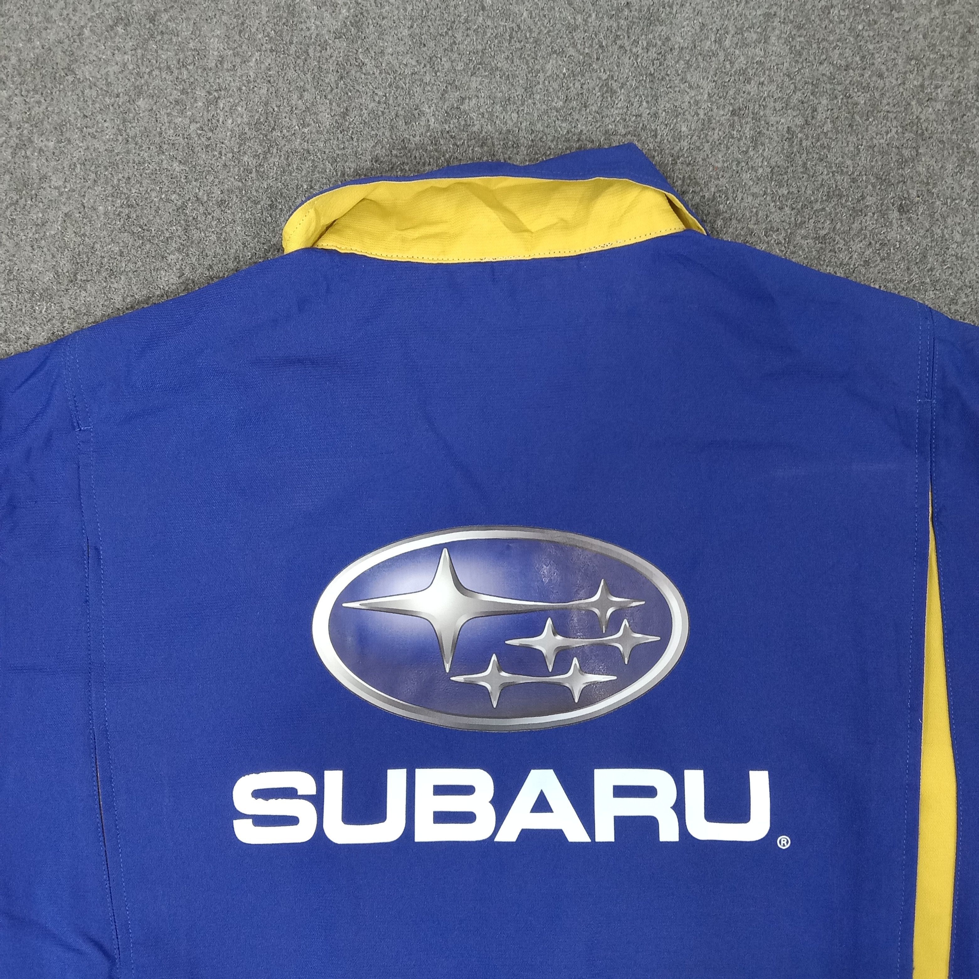 Vintage Subaru Japanese Motorsports Team Custom Art Jacket Size US M / EU 48-50 / 2 - 2 Thumbnail