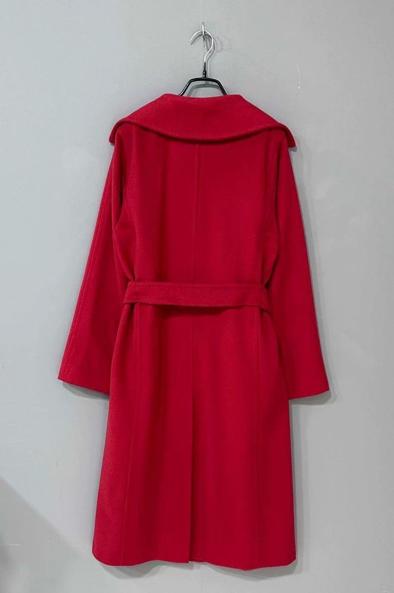 Max Mara Max Mara Red Long Coat Size XL / US 12-14 / IT 48-50 - 3 Thumbnail