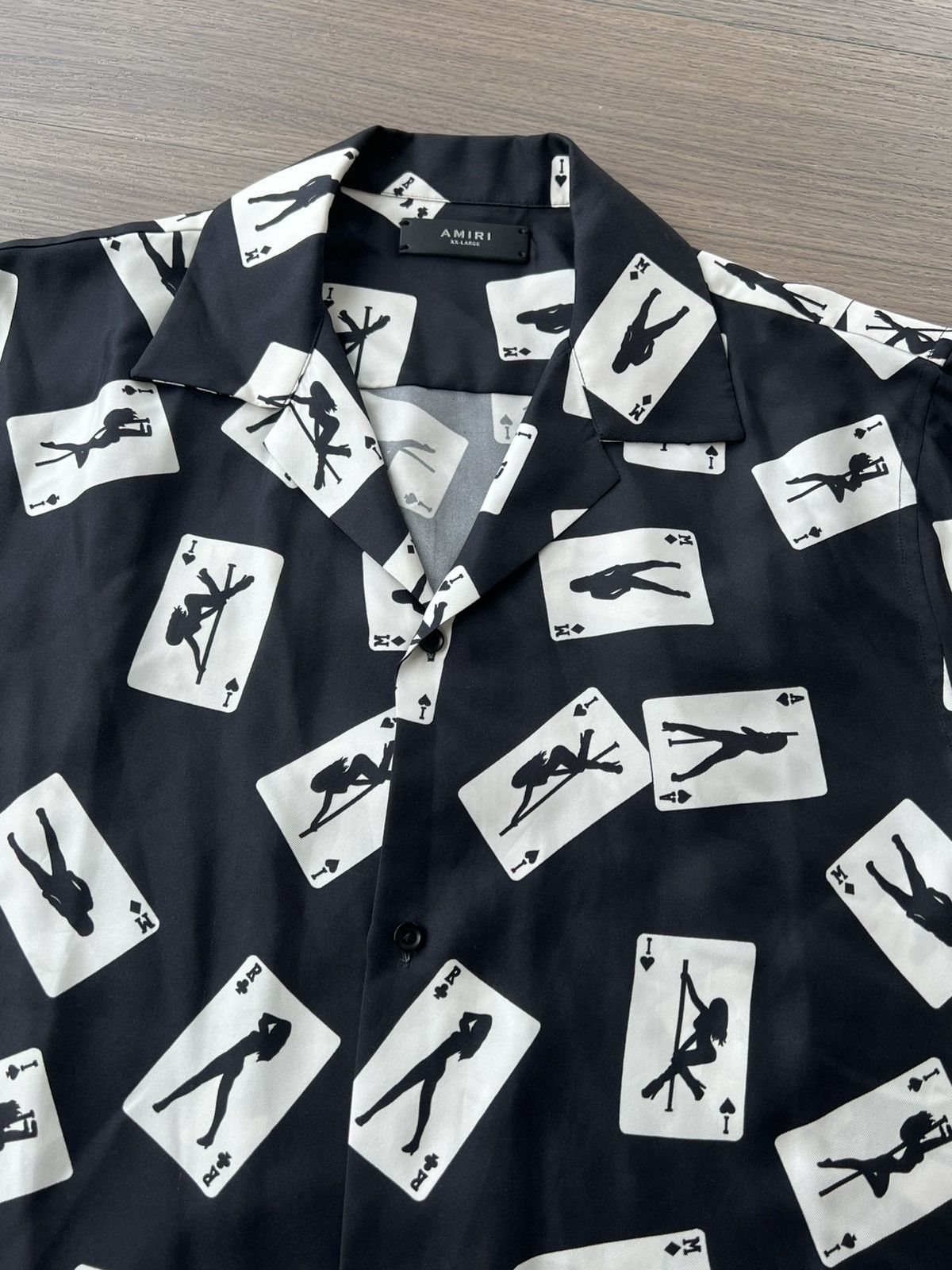 Amiri AMIRI Short Sleeve Cards Shirt Size US XXL / EU 58 / 5 - 2 Thumbnail