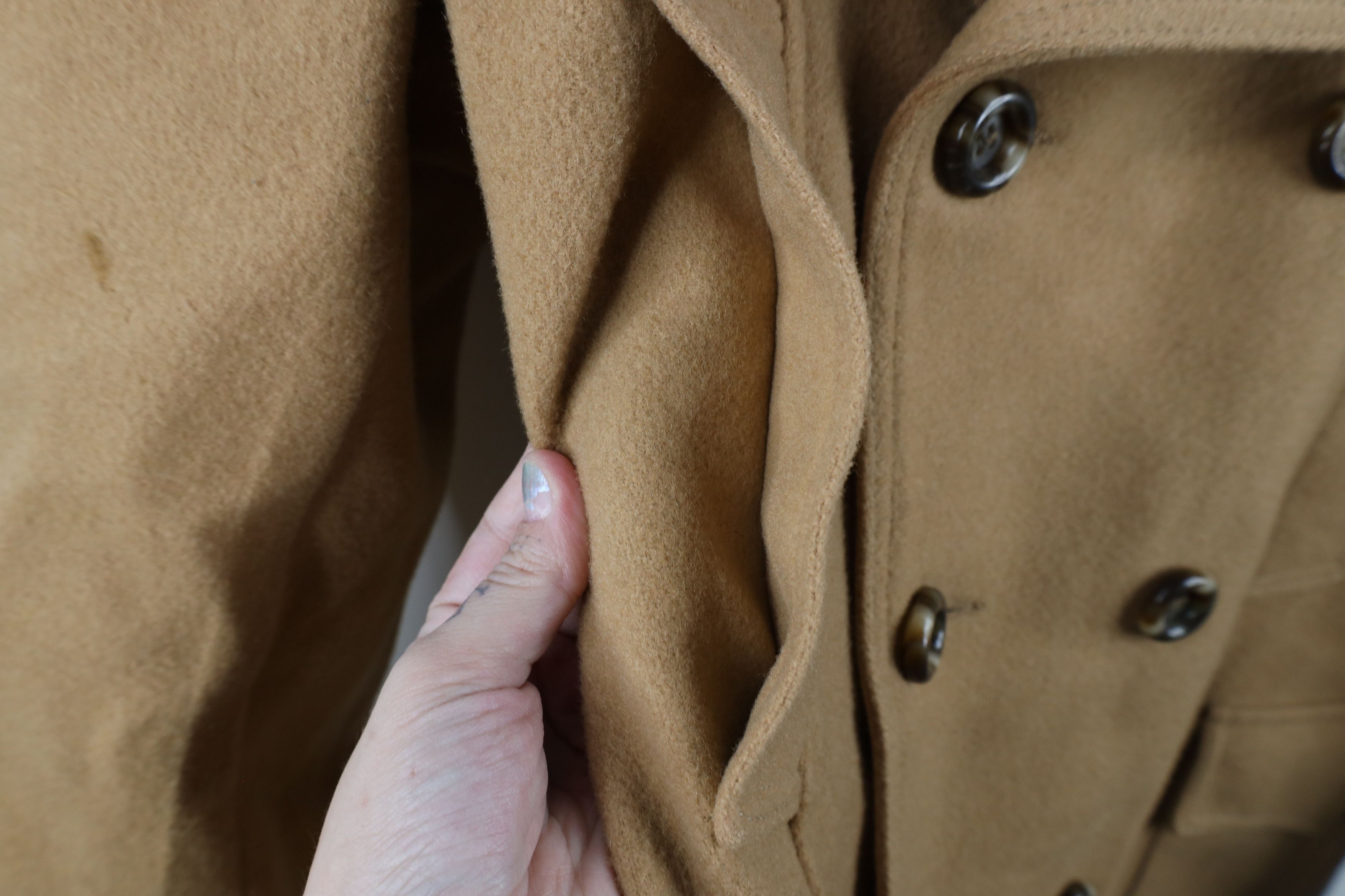Vintage Vintage 60s 70s Streetwear Heavyweight Breasted Coat USA Size US L / EU 52-54 / 3 - 8 Thumbnail