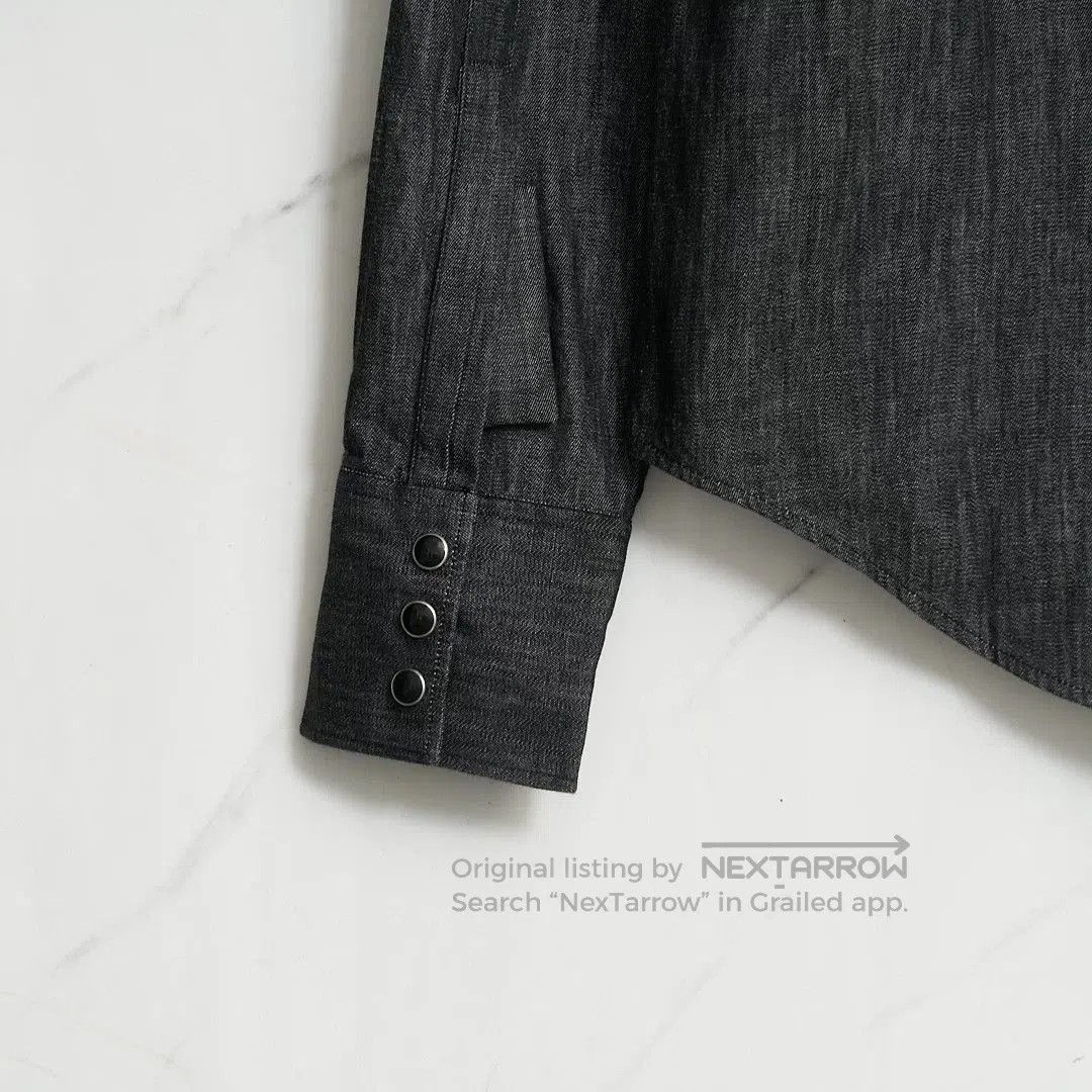 Saint Laurent Paris Authentic Saint Laurent Men's Logo Denim Shirt. Size US M / EU 48-50 / 2 - 6 Thumbnail