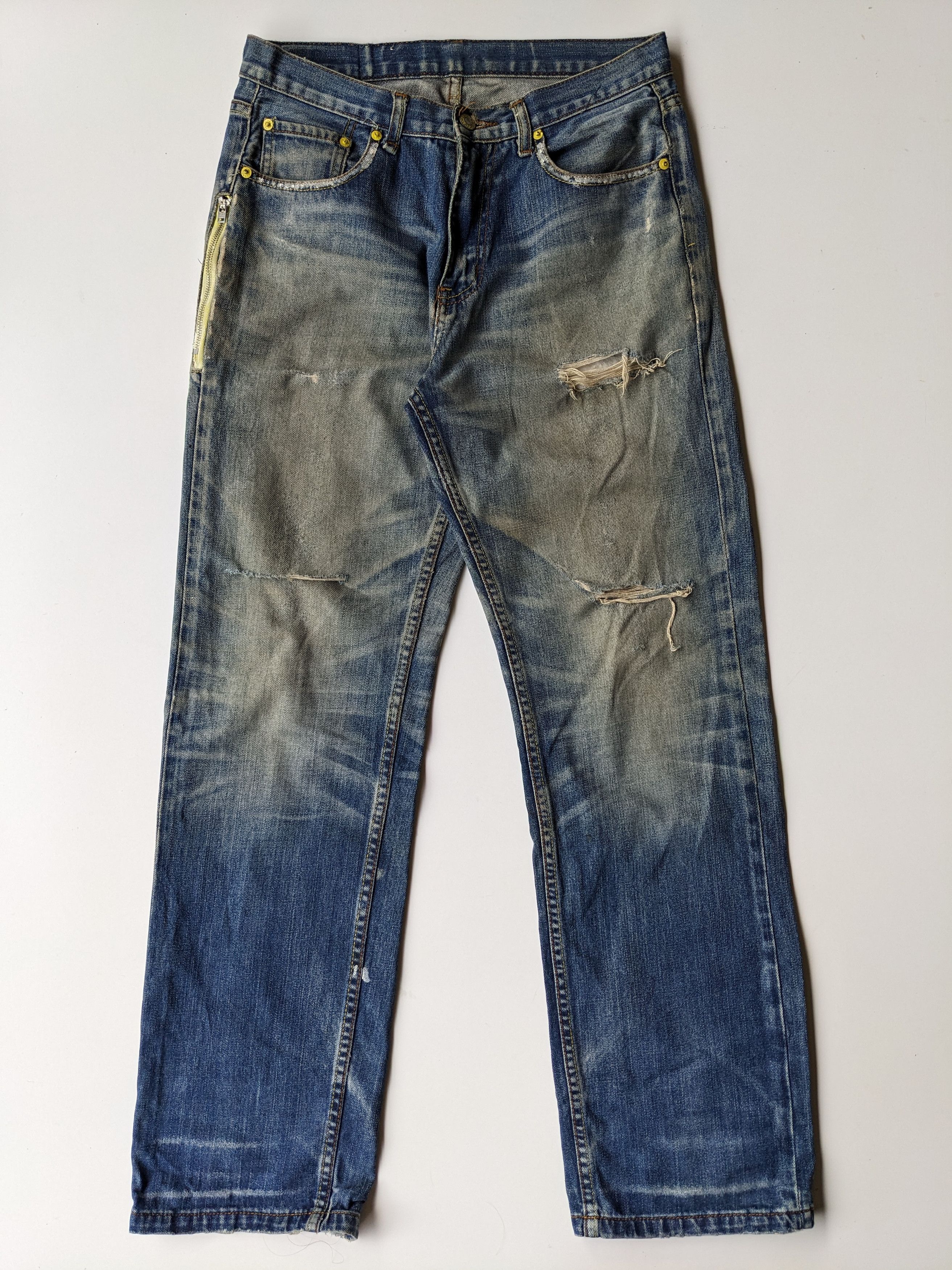 Fragment Design × Levi's 2005 Levi's X Fragment Design X Fenom distressed jeans Size US 31 - 2 Thumbnail