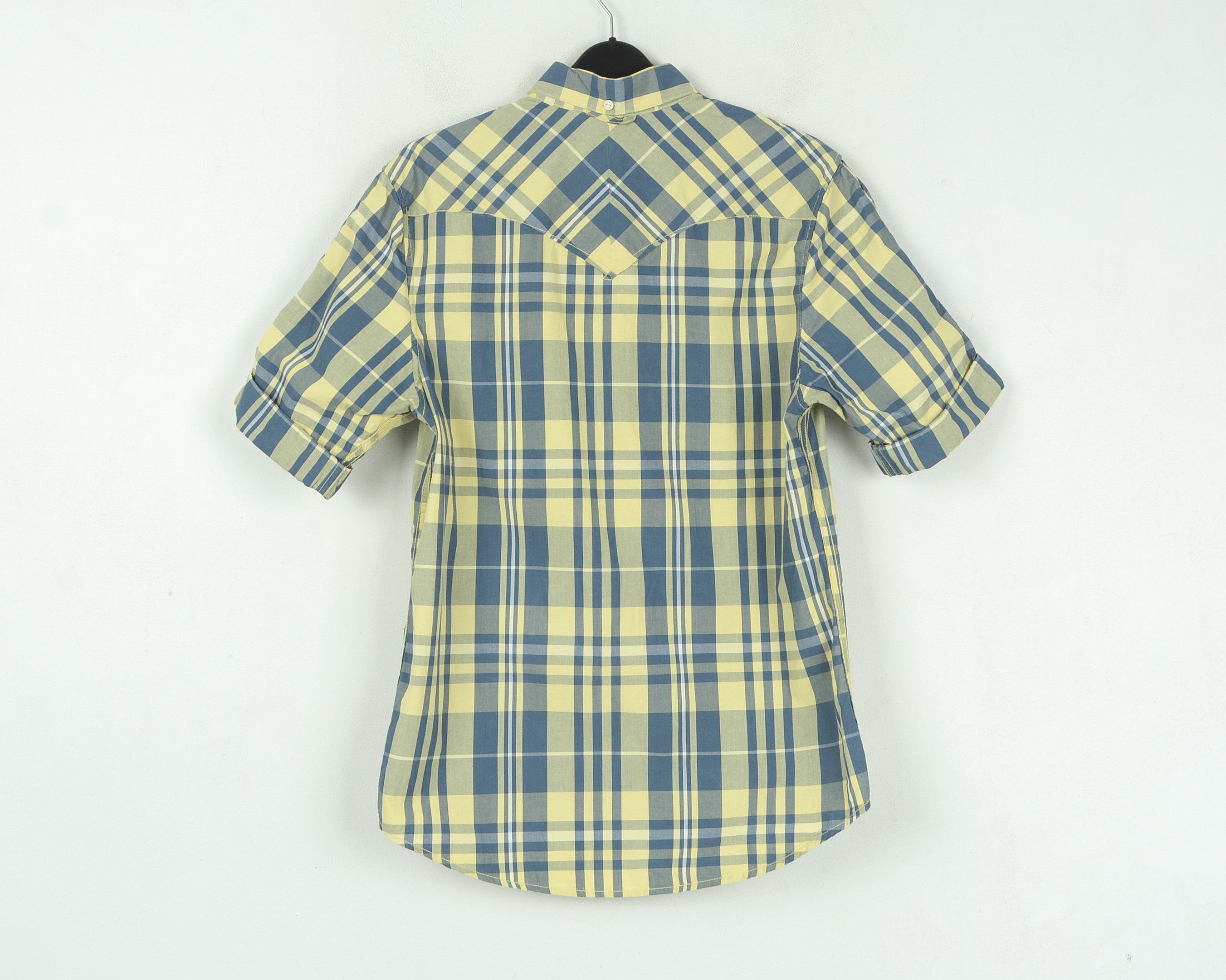 Levi's Casual T Shirt Check Plaid Cotton Short Sleeve Button Up Size US S / EU 44-46 / 1 - 5 Thumbnail