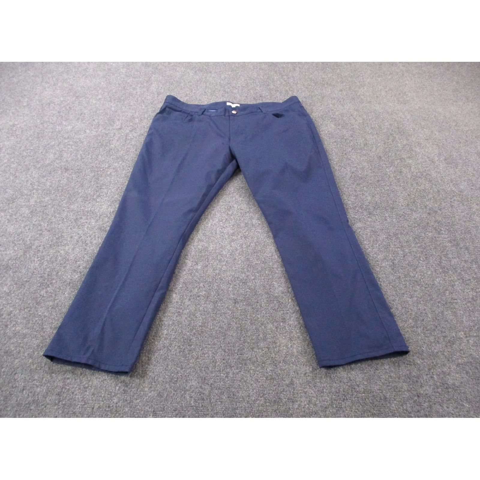 Peter Millar Peter Millar Pants Mens 40 x 34 Blue Chino Stretch Golf Preppy Classic Straight Pants Size US 40 / EU 56 - 2 Thumbnail