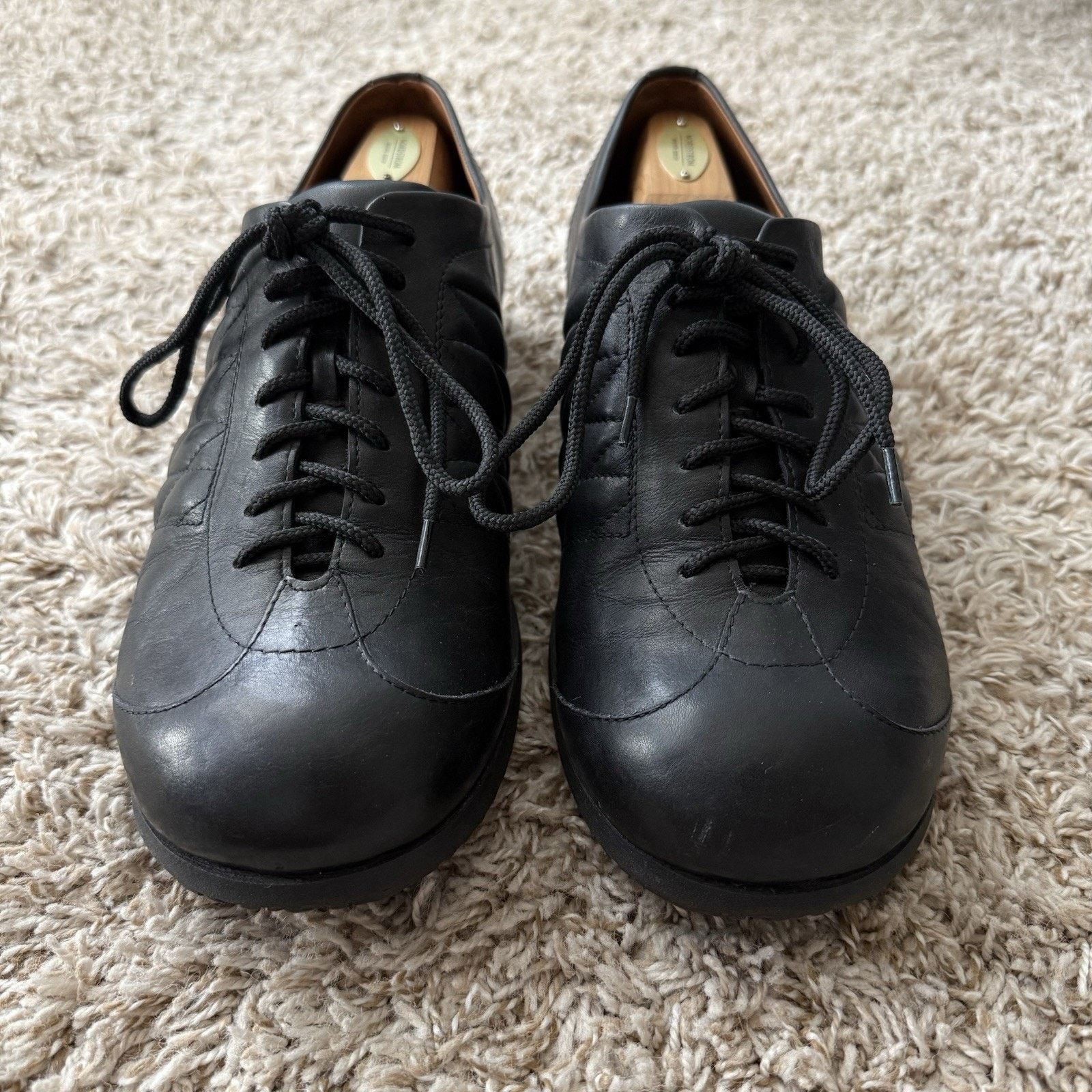Dries Van Noten RARE Dries Van Noten Quilted Black Leather Dress Shoes 11.5 Size US 11.5 / EU 44-45 - 5 Thumbnail