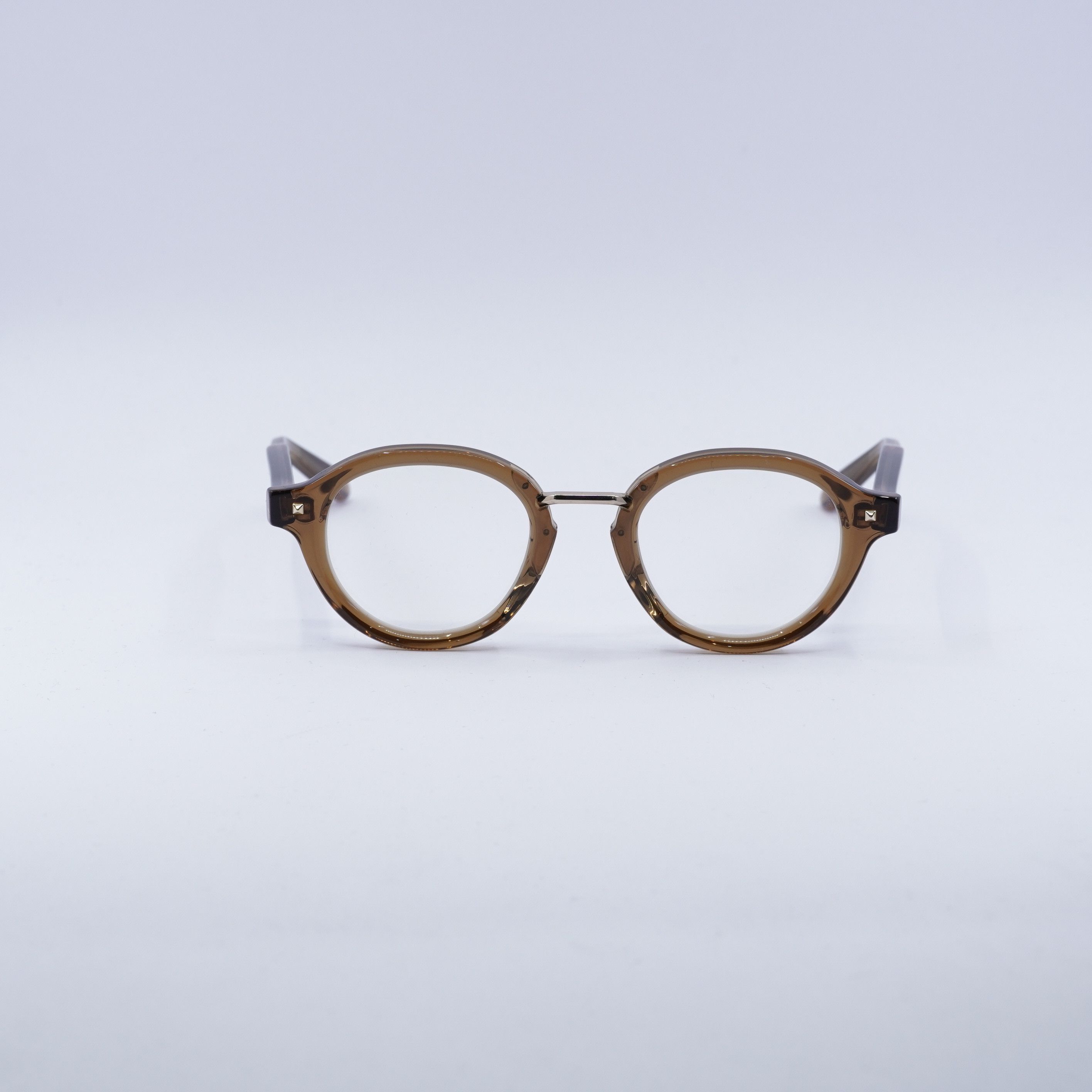 Valentino Valentino V-ESSENTIAL-IV VLX-132D Eyeglasses Brown 46mm Size ONE SIZE - 5 Thumbnail