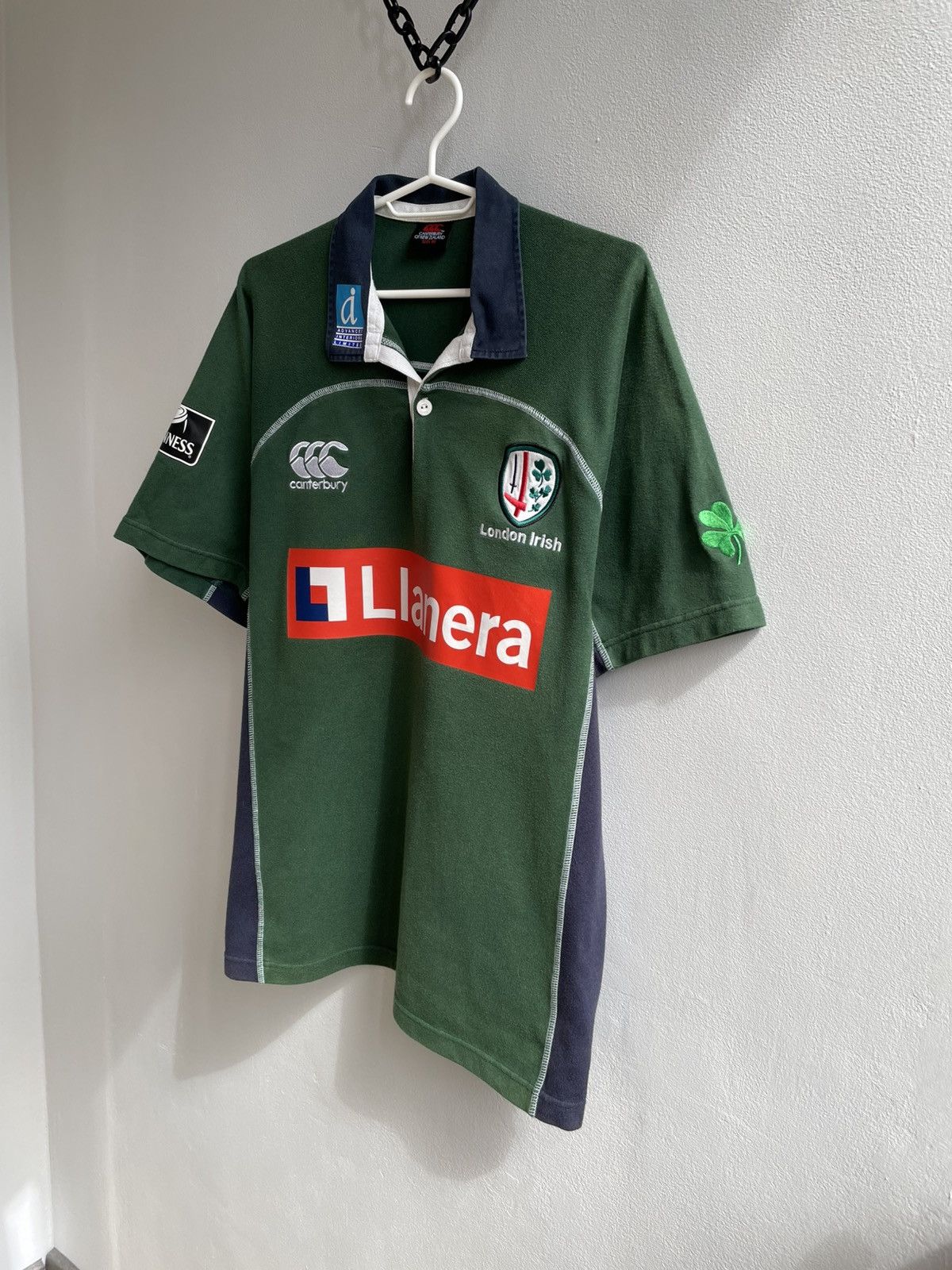 Canterbury of New Zealand London Irish Rugby 2006 2007 Union Jersey Shirt Canterbury Size US M / EU 48-50 / 2 - 2 Thumbnail