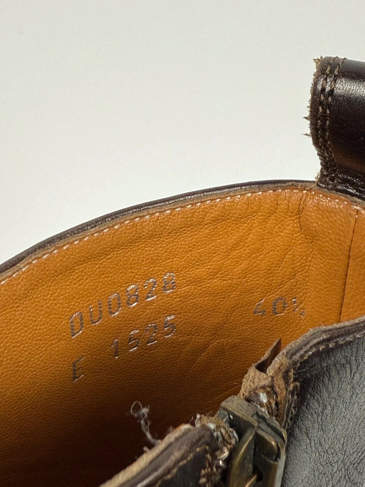 Dolce & Gabbana Dolce & Gabbana Chelsea Boots Ankle Zip Brogue sie 40.5 Size US 7.5 / EU 40-41 - 9 Thumbnail