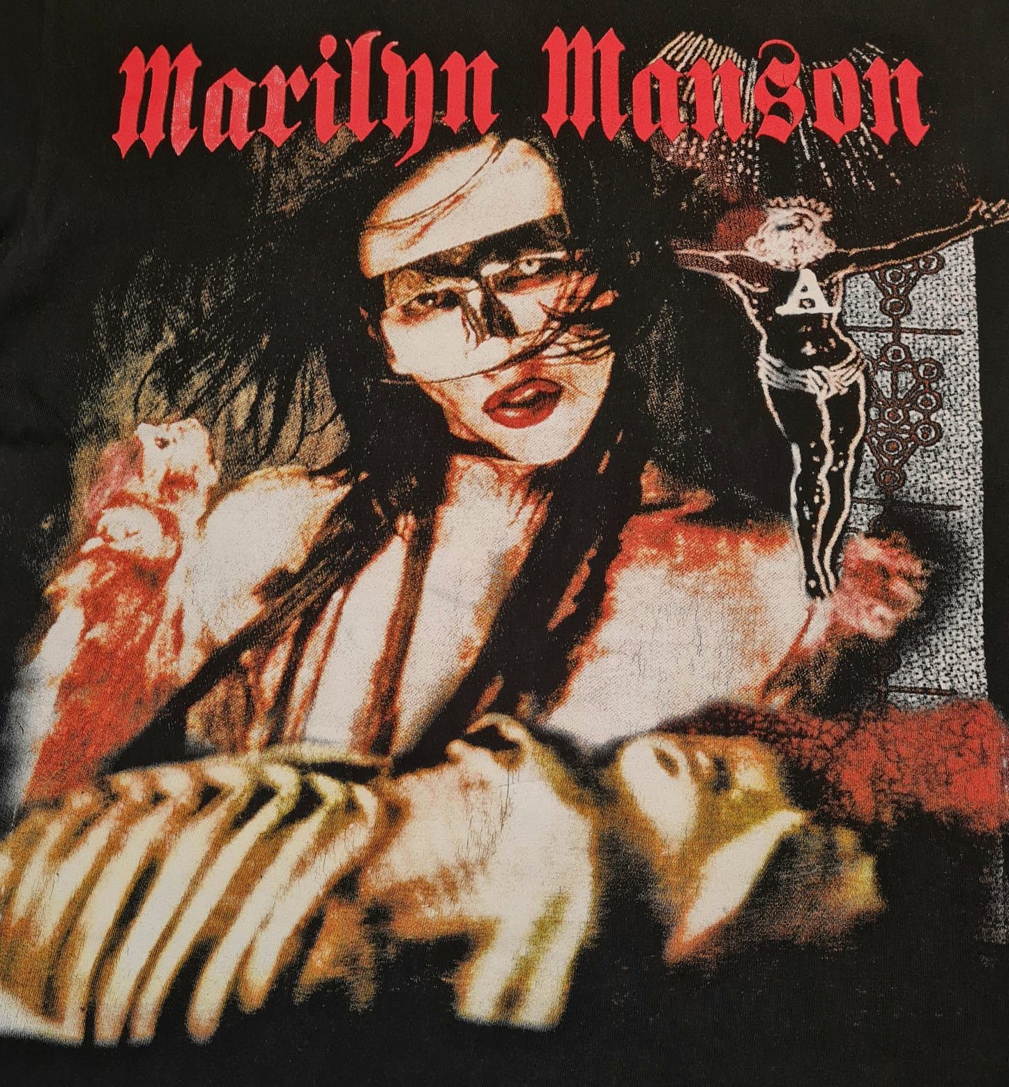 Other Marilyn Manson - Golden Mask - 2001 Vintage Size L RARE Vtg Size US L / EU 52-54 / 3 - 3 Thumbnail