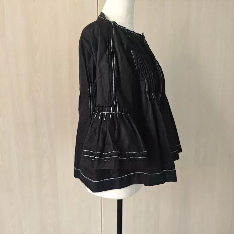 Comme des Garcons Comme Des Garcons Black open-line organ pleated trumpet sl Size M / US 6-8 / IT 42-44 - 6 Thumbnail
