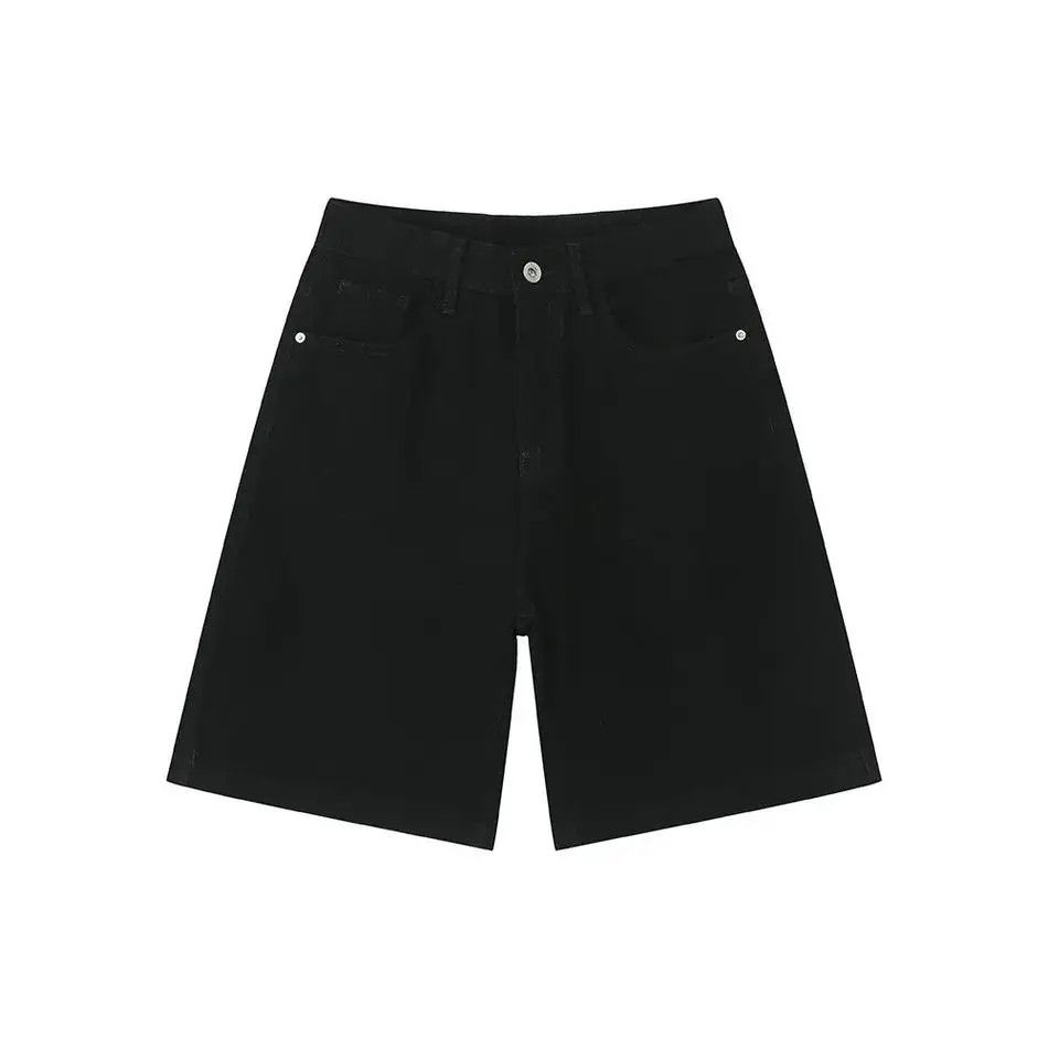 Japanese Brand Retro loose straight denim shorts Size US 32 / EU 48 - 5 Thumbnail