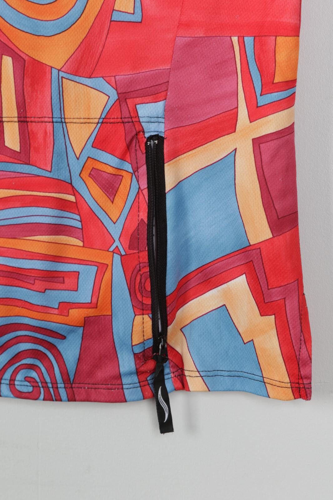 Other 00's Shebeesi Abstract Art Cycling Jersey Size ONE SIZE - 4 Thumbnail