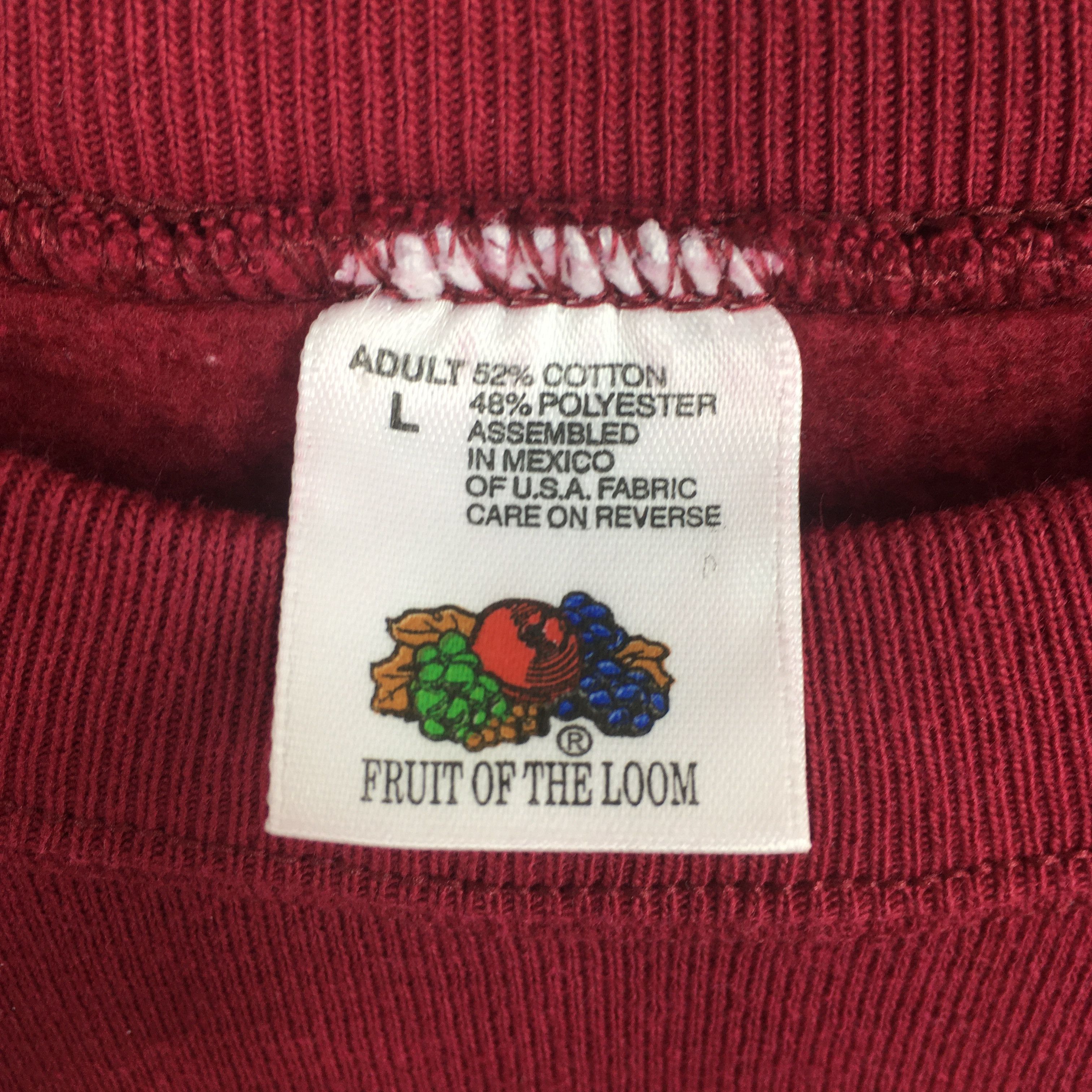 Fruit Of The Loom Vintage 90s Gatlinburg Tennessee Red Sweatshirt Large Size US L / EU 52-54 / 3 - 5 Thumbnail