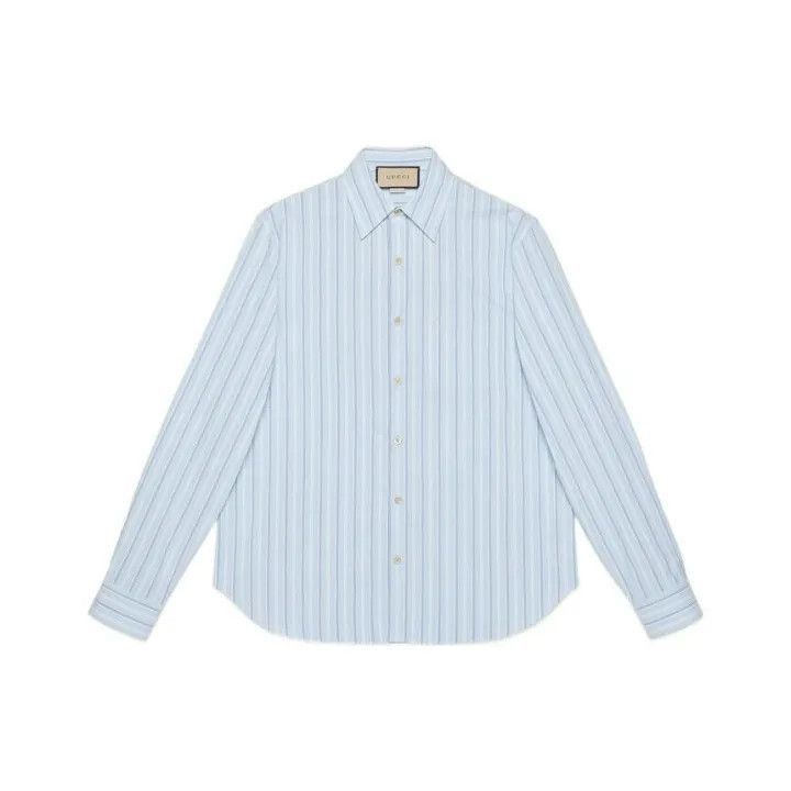 Gucci Gucci Gucci Colorful Striped Long Sleeve Shirt -2506 Size US M / EU 48-50 / 2 - 1 Thumbnail