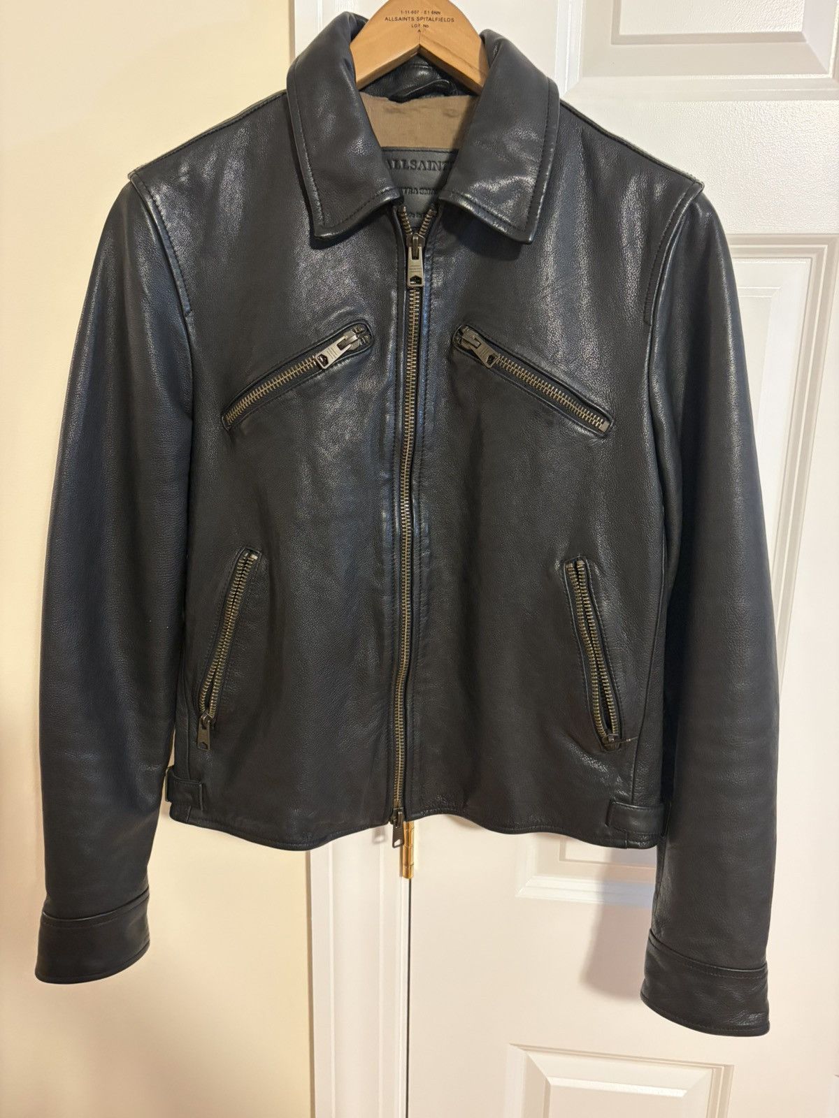 Allsaints Allsaints verdi leather jacket Size US XS / EU 42 / 0 - 1 Thumbnail