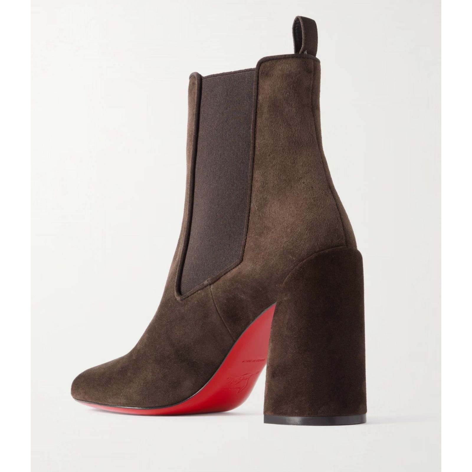 Christian Louboutin Christian Louboutin Turelastic 85 Cosme Brown Block Heel Size US 10.5 / IT 40.5 - 12 Thumbnail