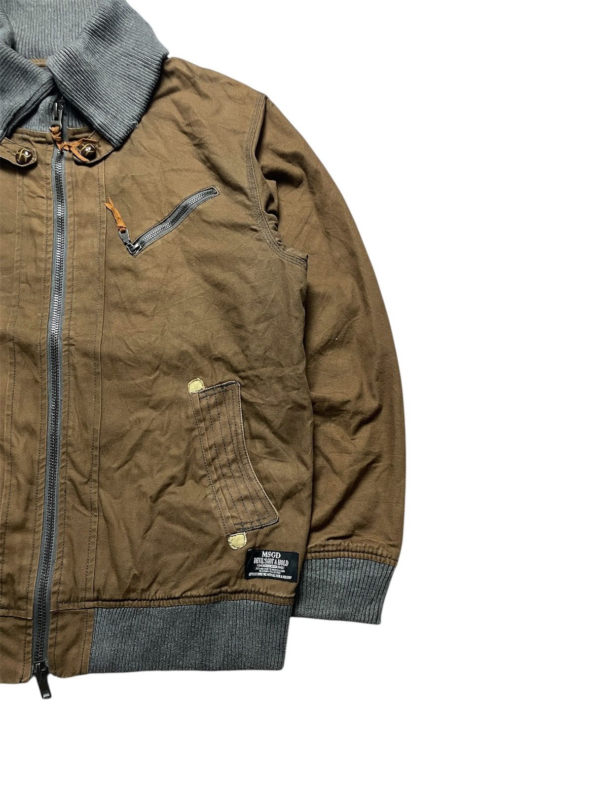 14th Addiction × BUFFALO BOBS × Japanese Brand Mastergound Bikers Bono jacket Size US L / EU 52-54 / 3 - 2 Thumbnail