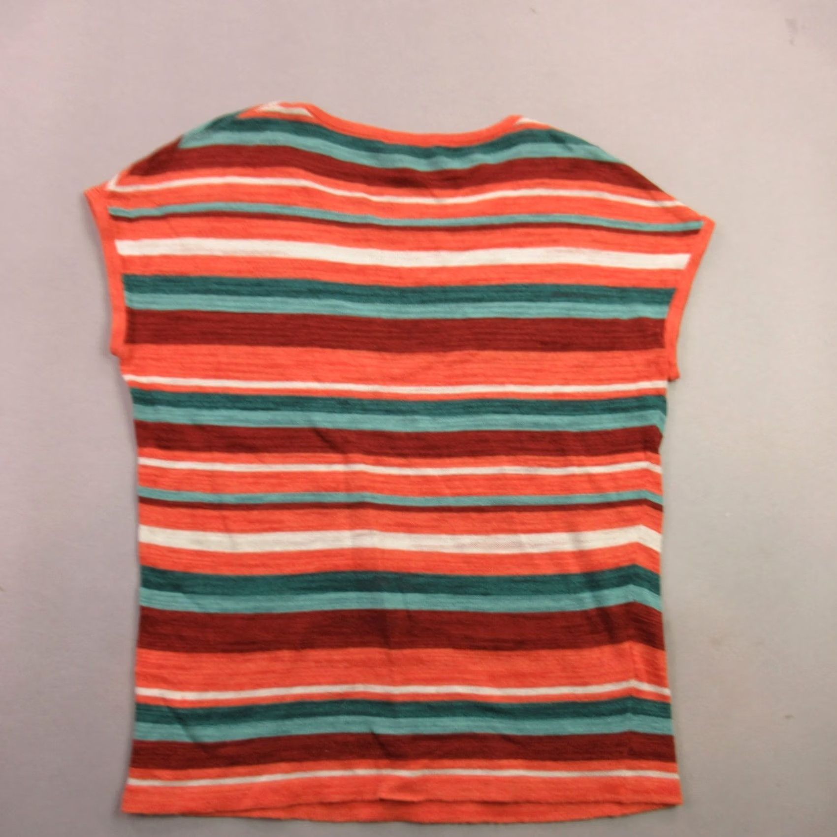 Tommy Bahama Tommy Bahama Womens XS Short Sleeve Lightweight Crew Neck Stripes Size XS / US 0-2 / IT 36-38 - 5 Thumbnail