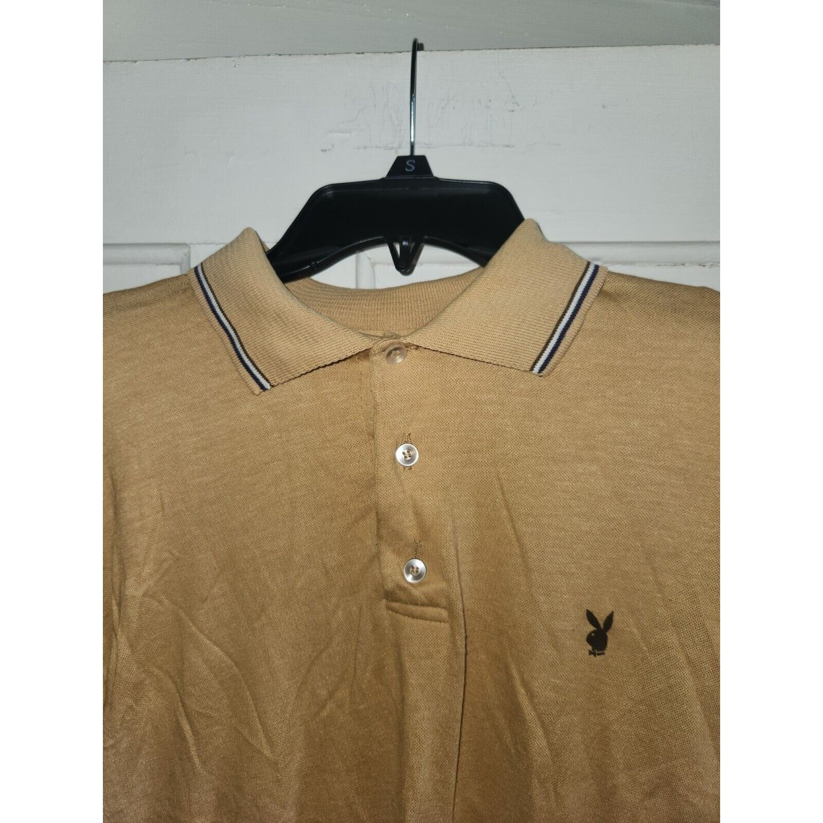 Artek PLAYBOY Polo Shirt M Retro Classic Tee Artex Bunny VTG70s80s Size US M / EU 48-50 / 2 - 3 Thumbnail
