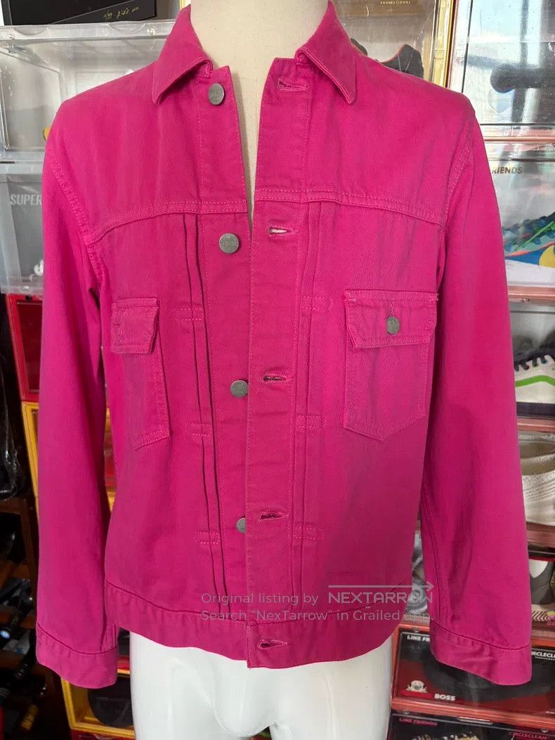 Comme des Garcons Comme Des Garcons Flame Pink Work Jacket Size M / US 6-8 / IT 42-44 - 6 Thumbnail