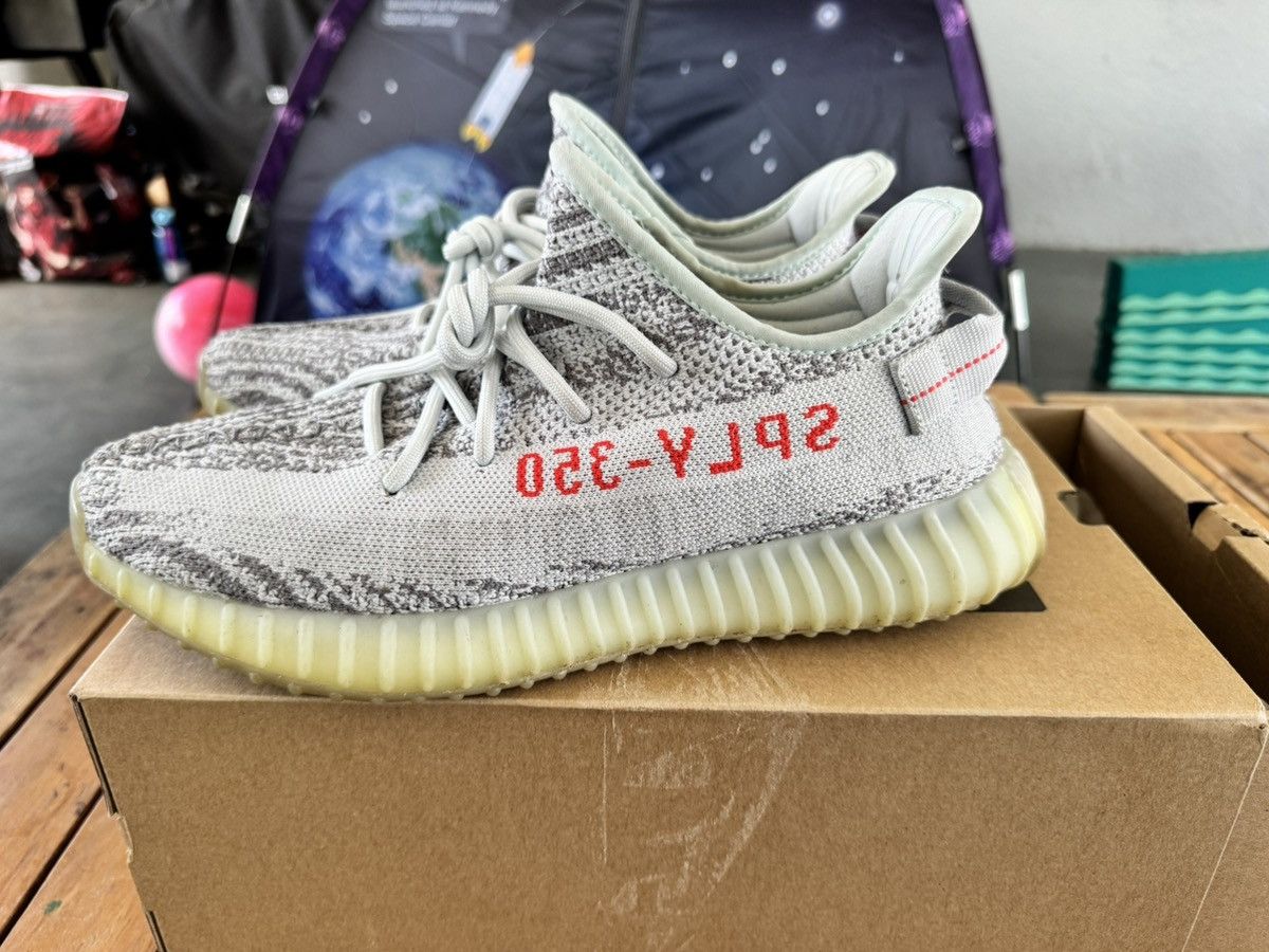 Adidas adidas Yeezy Boost 350 V2 blue tint Size US 10.5 / EU 43-44 - 3 Thumbnail
