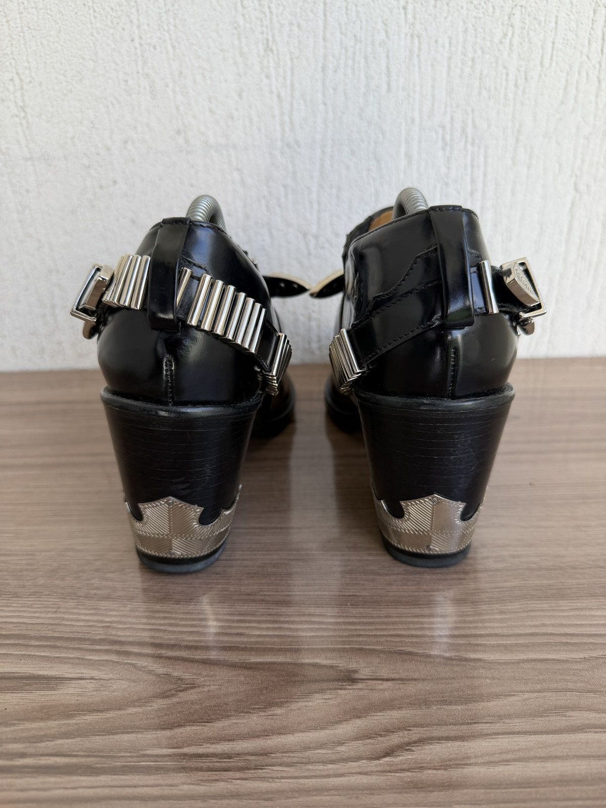 Toga Pulla Studded Western harness boots Size US 11 / IT 41 - 18 Thumbnail