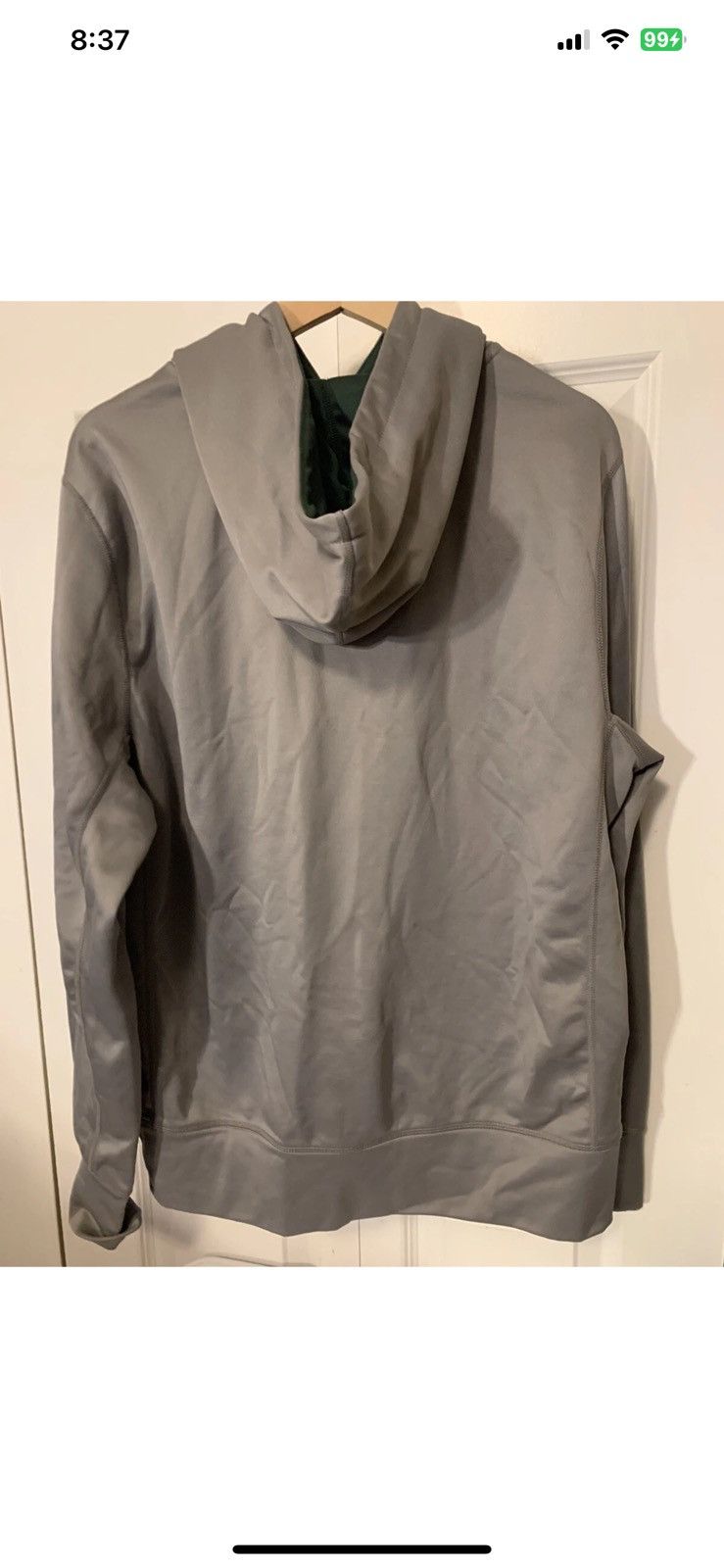 47 Brand Green Bay Packers 47 Brand Men’s Sz XL Gray Pullover Hoodie Size US XL / EU 56 / 4 - 8 Thumbnail