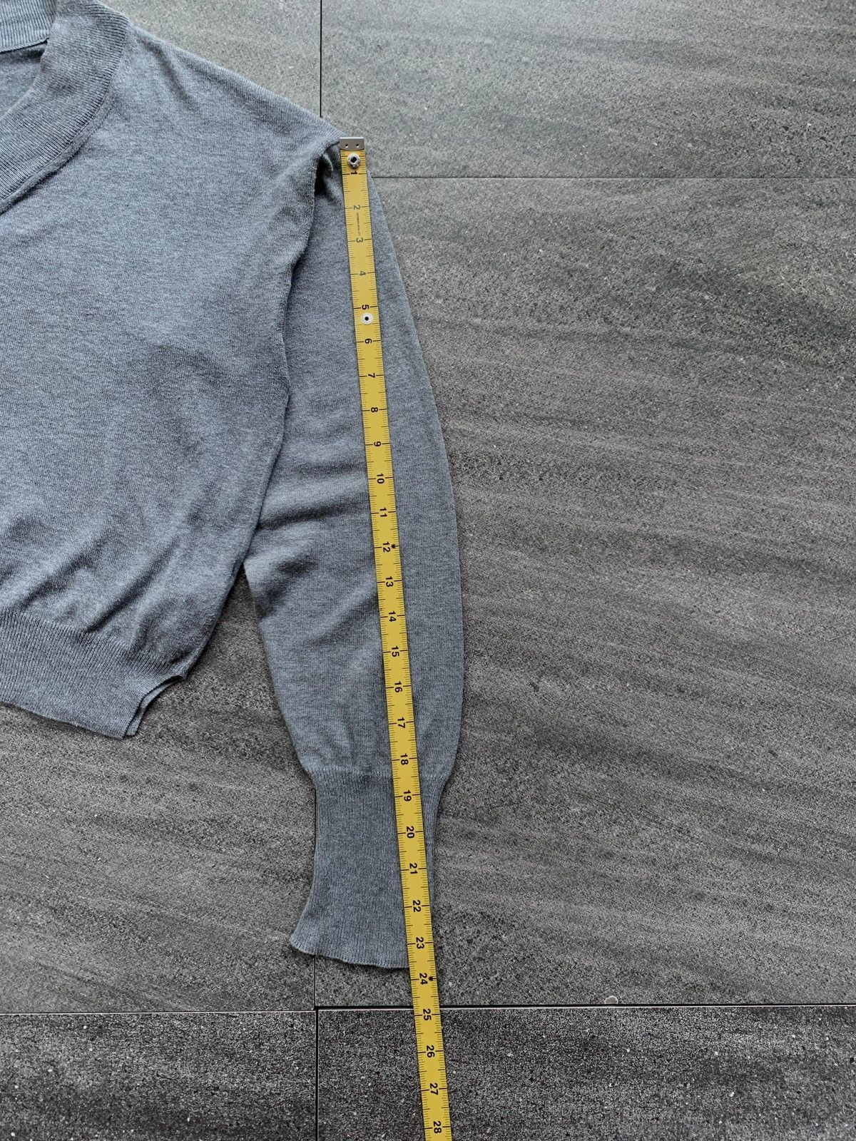 Maison Margiela FREE TAX! Line 4 Cropped Elbow Patch Sweater Size S / US 4 / IT 40 - 16 Thumbnail