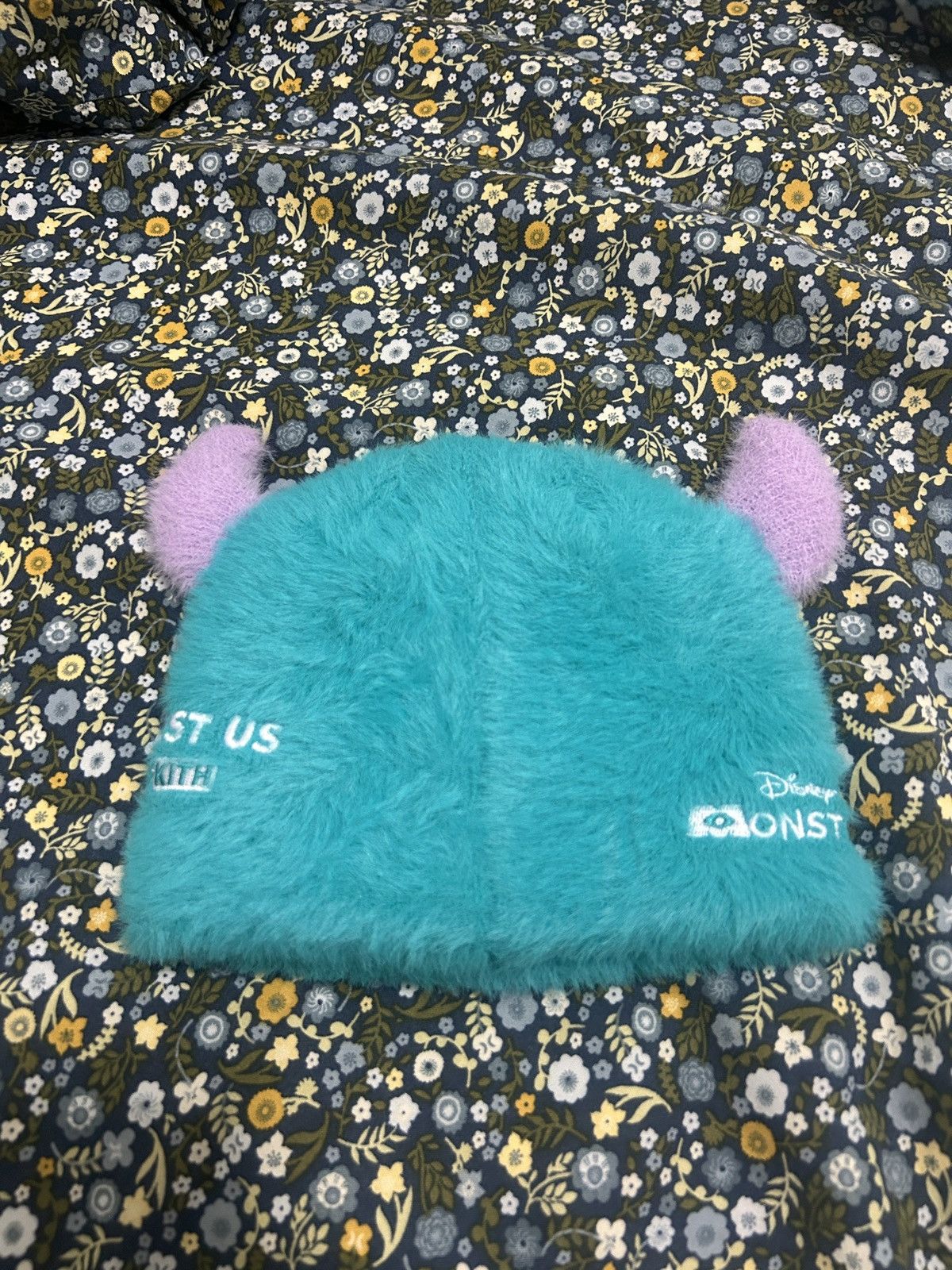 Kith Kith disney for pixar Sulley baby beanie cuffless Size ONE SIZE - 2 Thumbnail