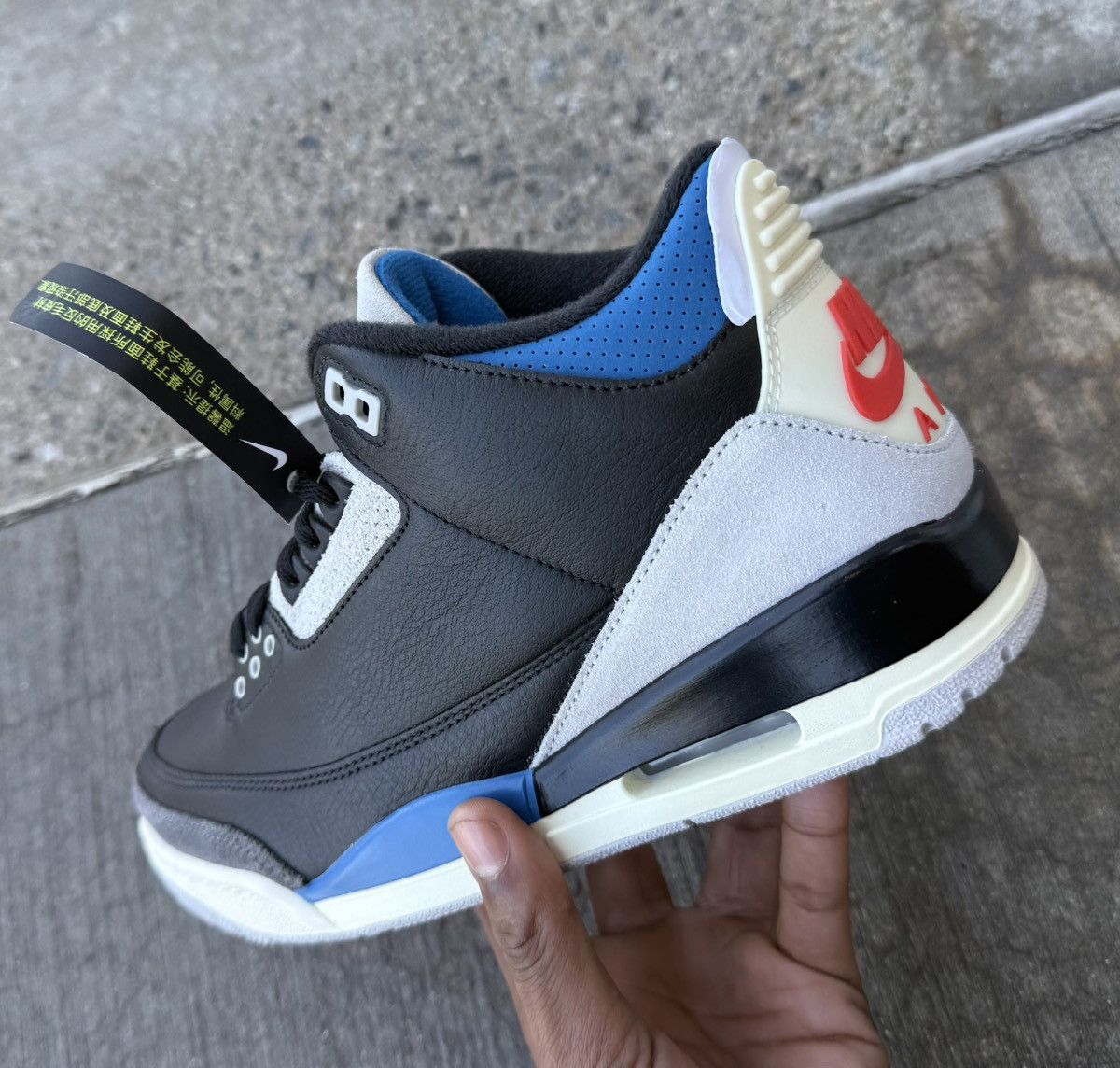 AIR JORDAN 3 OG RARE AIR x 6