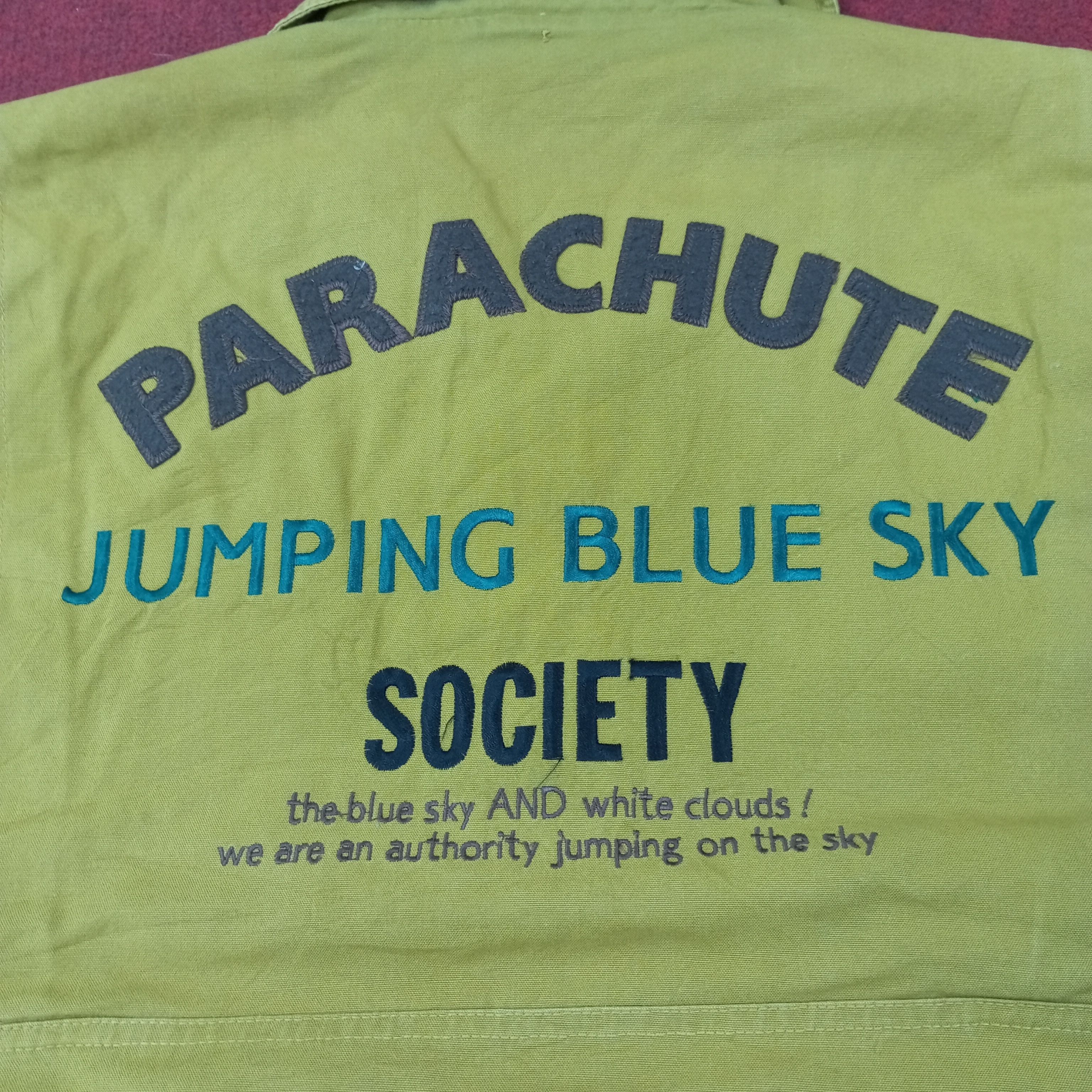 Vintage US Air Force Parachute Jacket c232n26 Size US XL / EU 56 / 4 - 2 Thumbnail