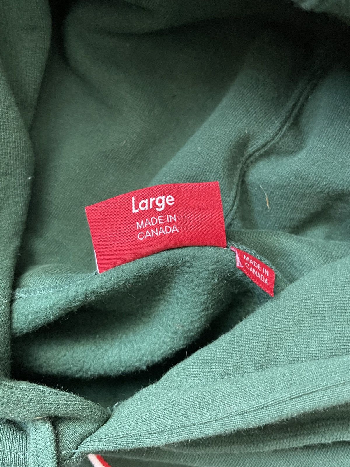 Supreme Supreme Paneled Arc Hoodie Green Size L Size US L / EU 52-54 / 3 - 3 Thumbnail