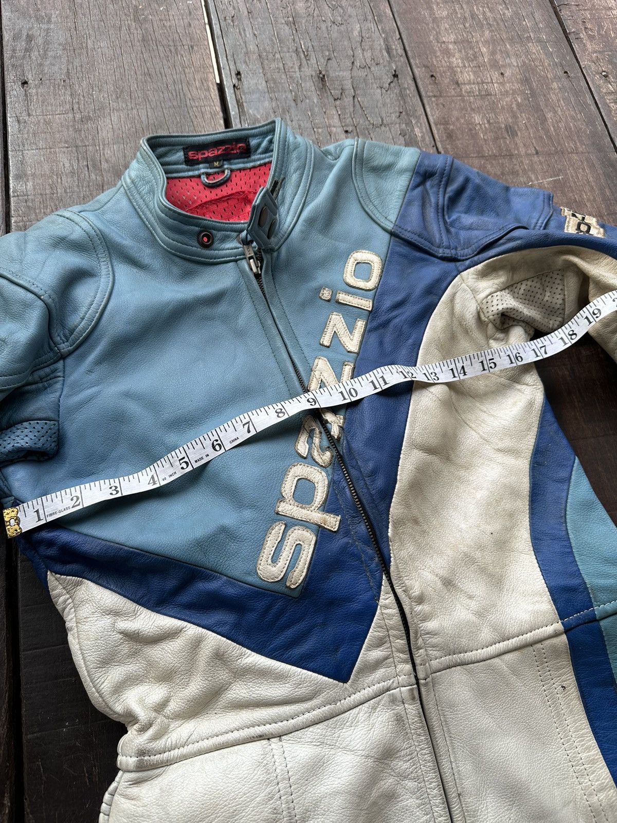 Japanese Brand Spazzio leather racing jacket Size US XS / EU 42 / 0 - 19 Thumbnail