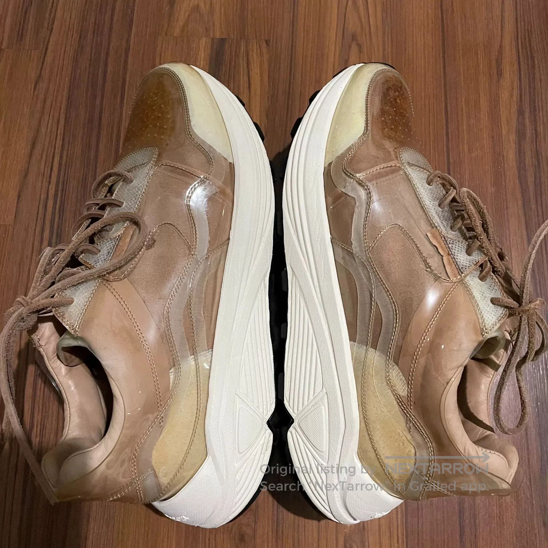 Buttero BUTTERO PVC Leather Lining Vibram Sneakers. Size US 9 / EU 42 - 5 Thumbnail