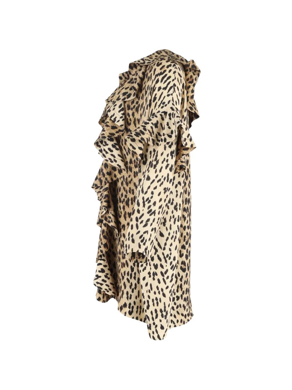 Valentino o1y0326 Mini Dress in Beige/Black Size M / US 6-8 / IT 42-44 - 3 Thumbnail