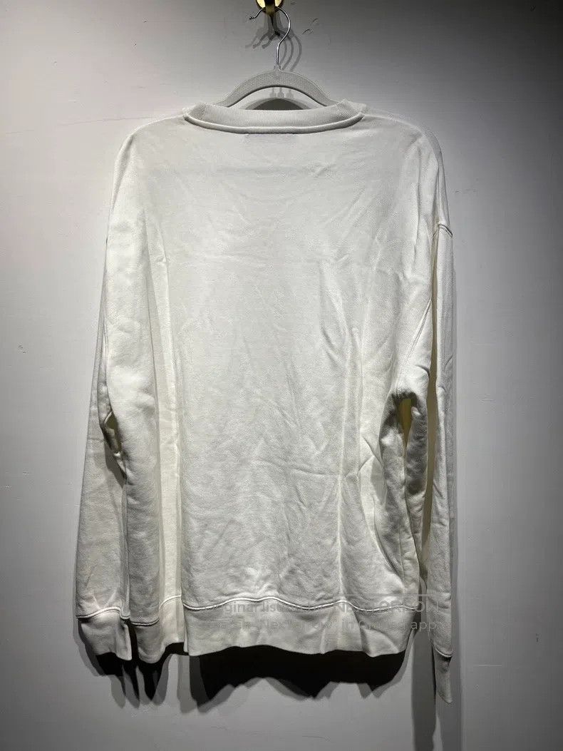 Acne Studios Acne Studios Chest Metal Logo Badge Hoodie, White Size US XS / EU 42 / 0 - 2 Thumbnail
