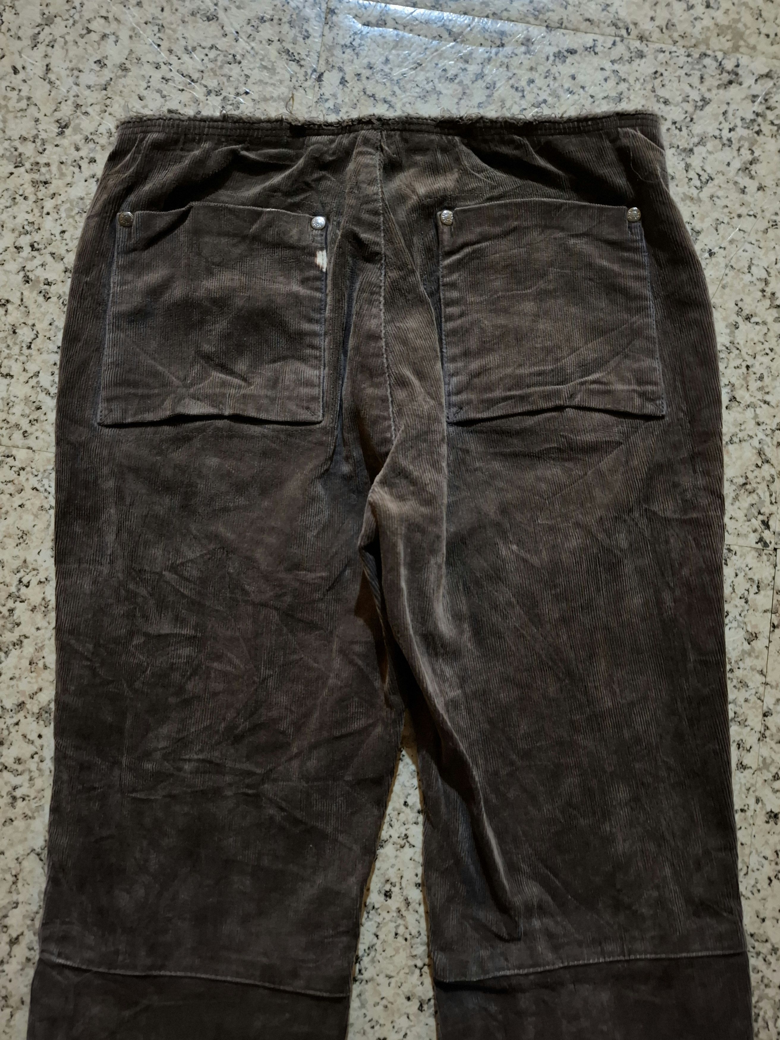 Marithe + Francois Girbaud ​MFG Archive Low Rise Corduroy Bootcut Trousers Takaya Shoji Size 25" / US 0 / IT 36 - 10 Thumbnail