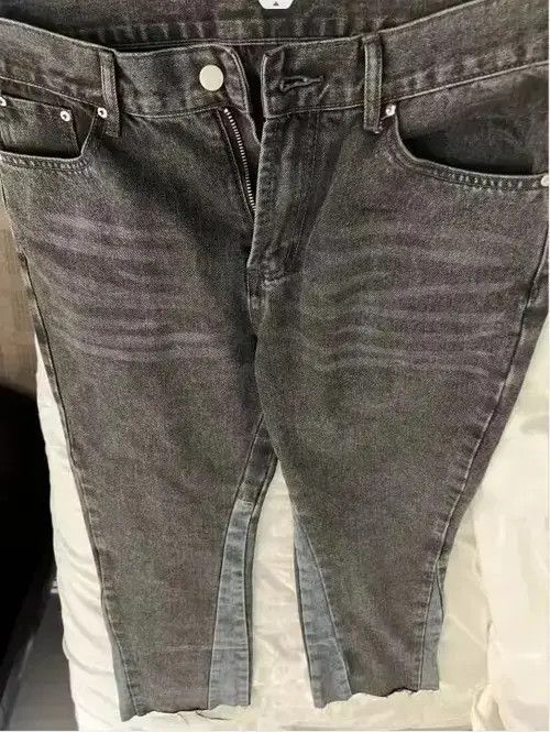 Other Vintage Patchwork Flare Jeans Urban Men Streetwear Size US 34 / EU 50 - 4 Thumbnail