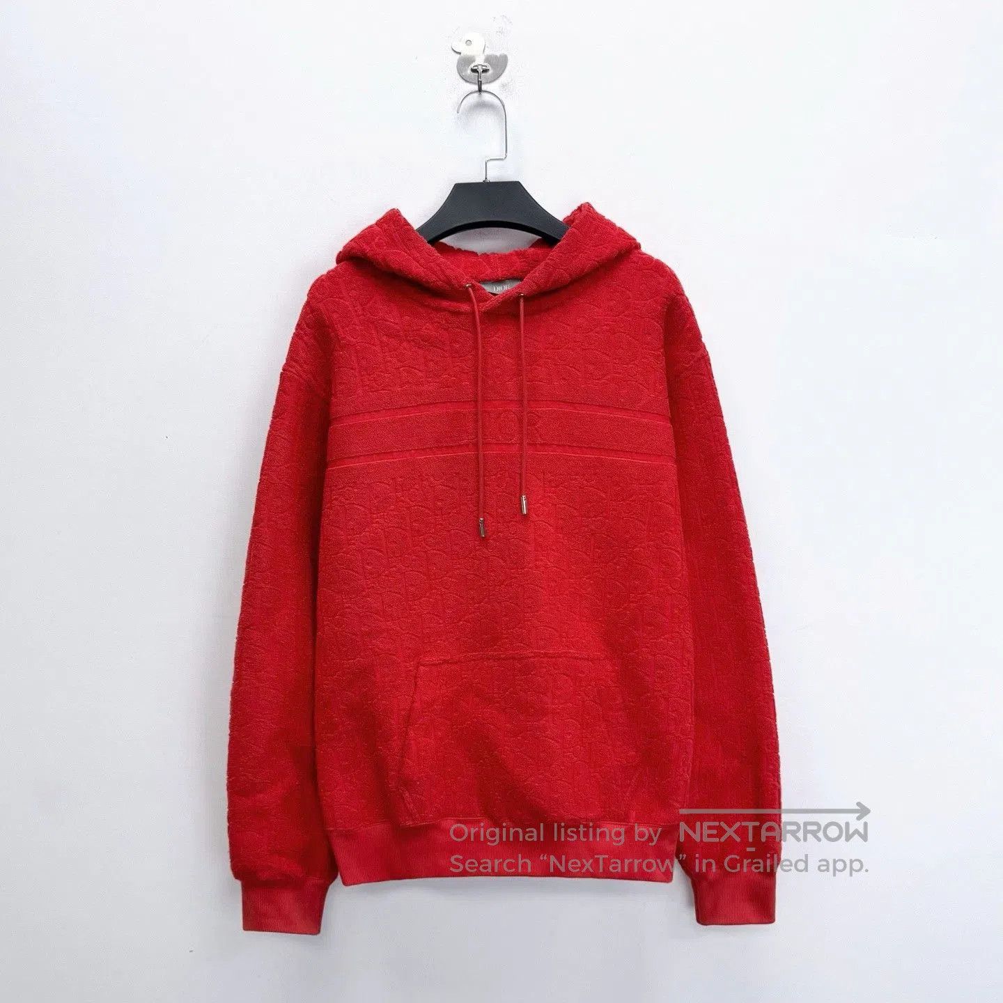 Dior Dior Oblique Red Printed Hoodie. Size US M / EU 48-50 / 2 - 1 Thumbnail