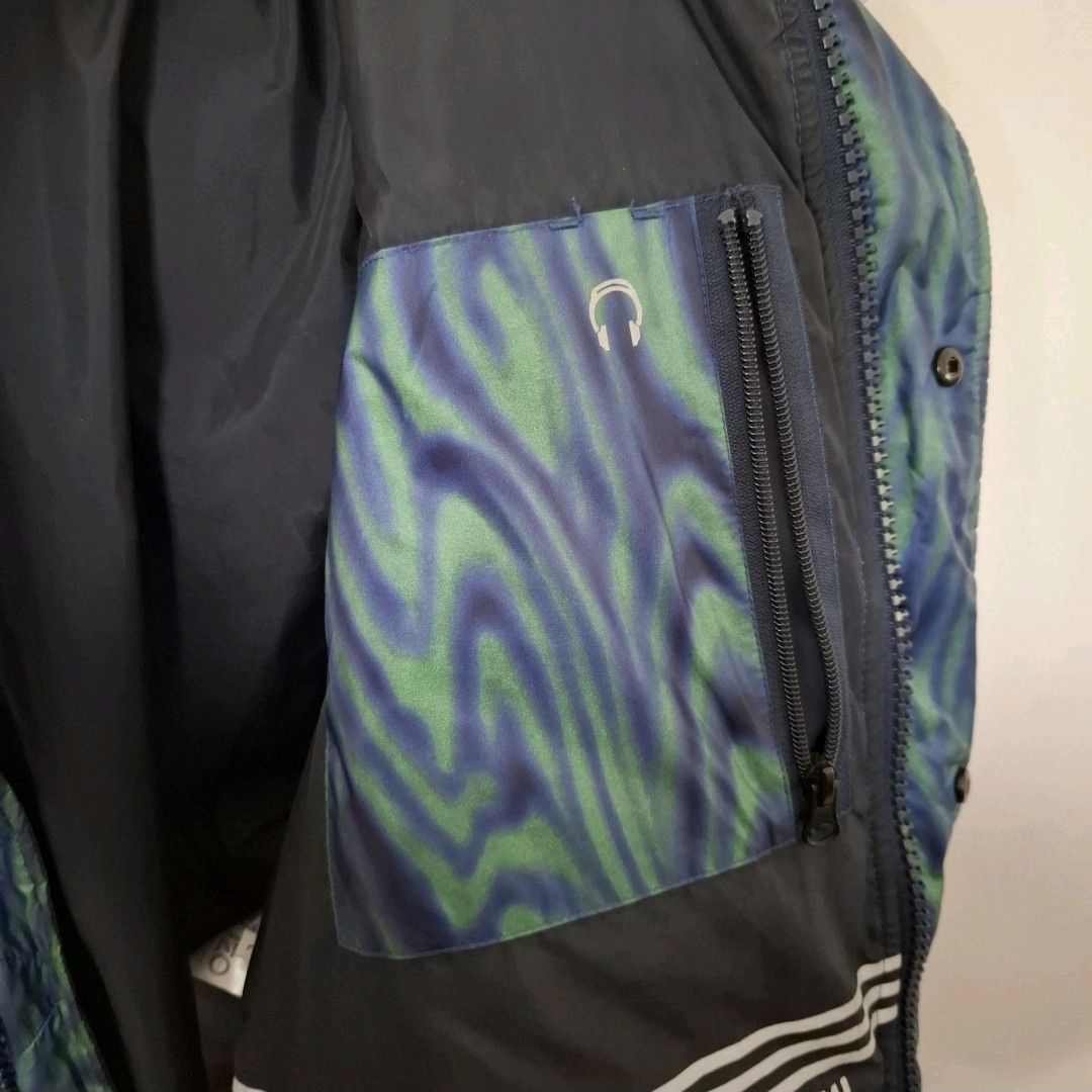 Kenzo KENZO Down Moire Tiger Quilted Nylon Puffer Jacket Size US L / EU 52-54 / 3 - 7 Thumbnail